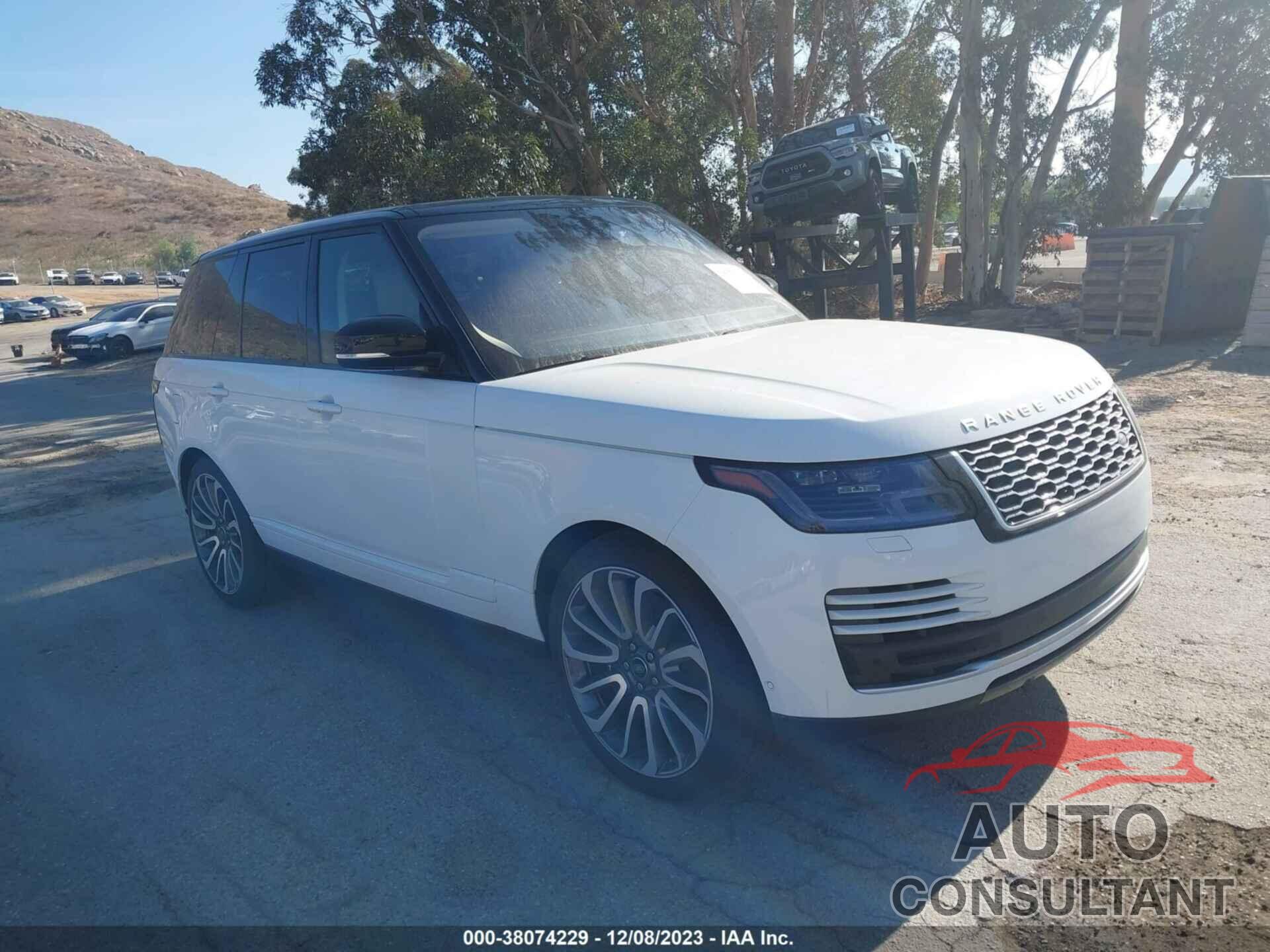 LAND ROVER RANGE ROVER 2020 - SALGS2RU8LA402561