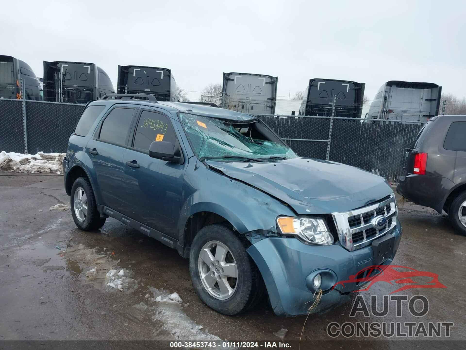 FORD ESCAPE 2012 - 1FMCU9DG7CKB53900
