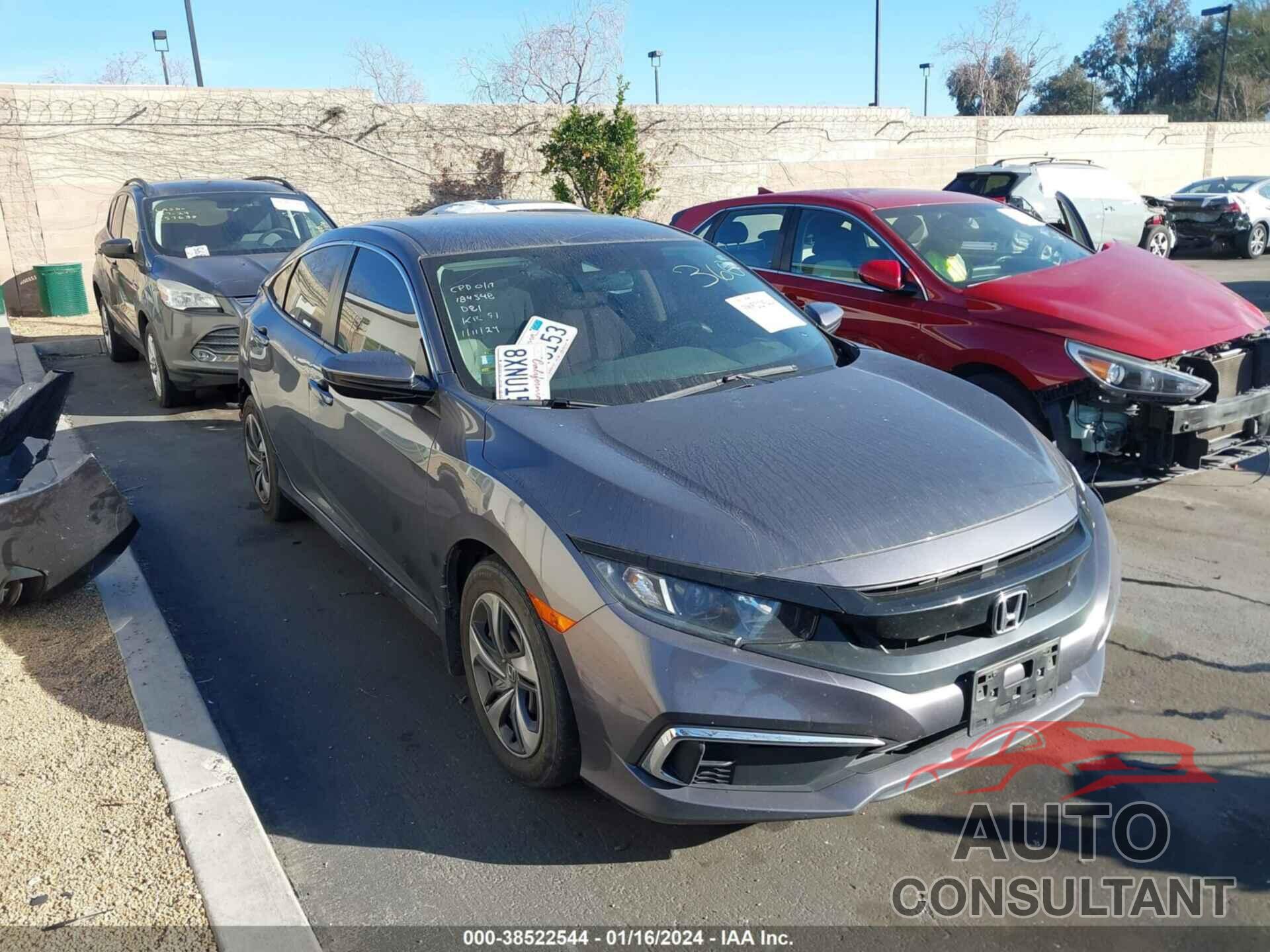 HONDA CIVIC 2019 - 2HGFC2F65KH595811