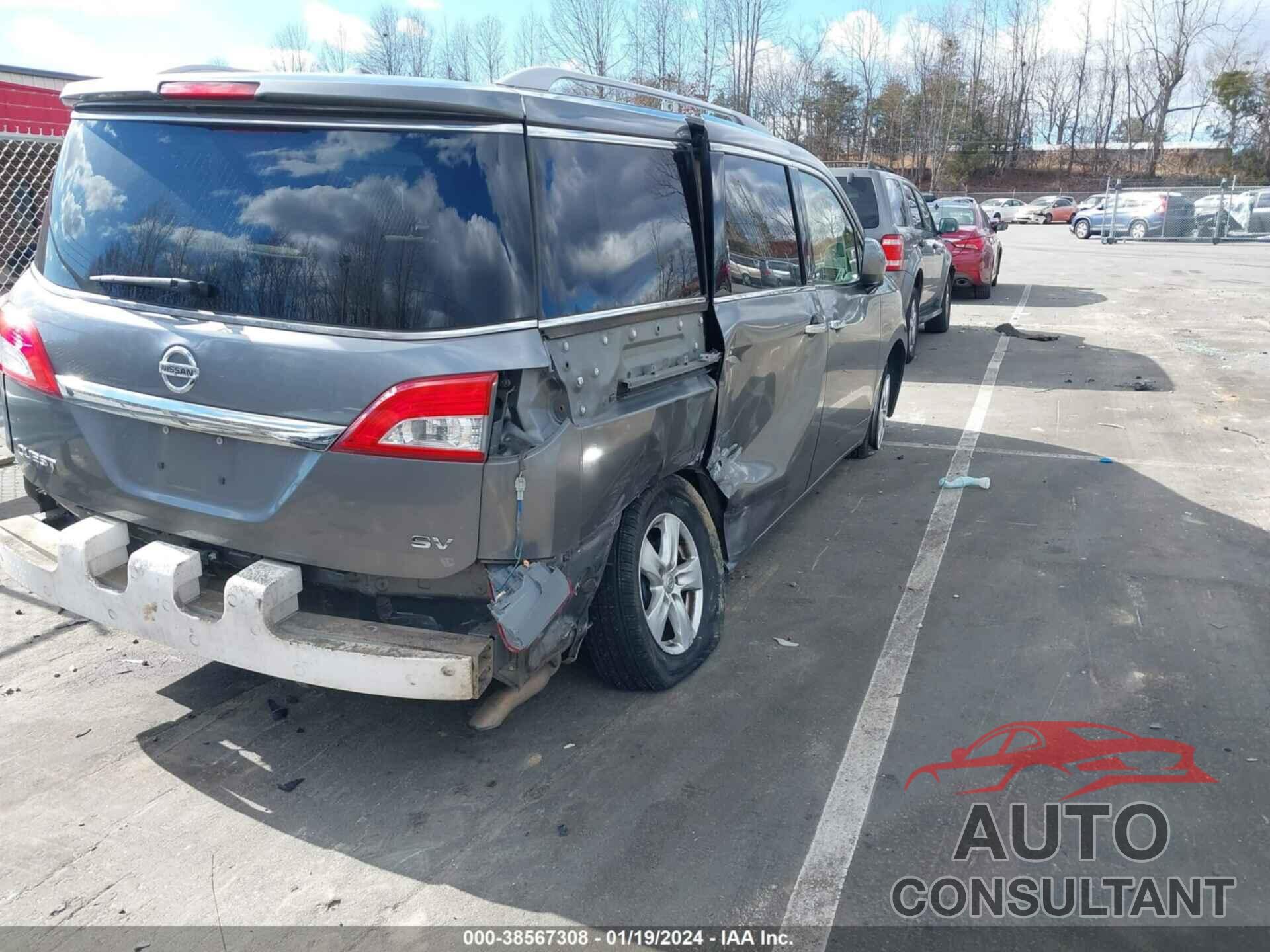 NISSAN QUEST 2017 - JN8AE2KP7H9165003