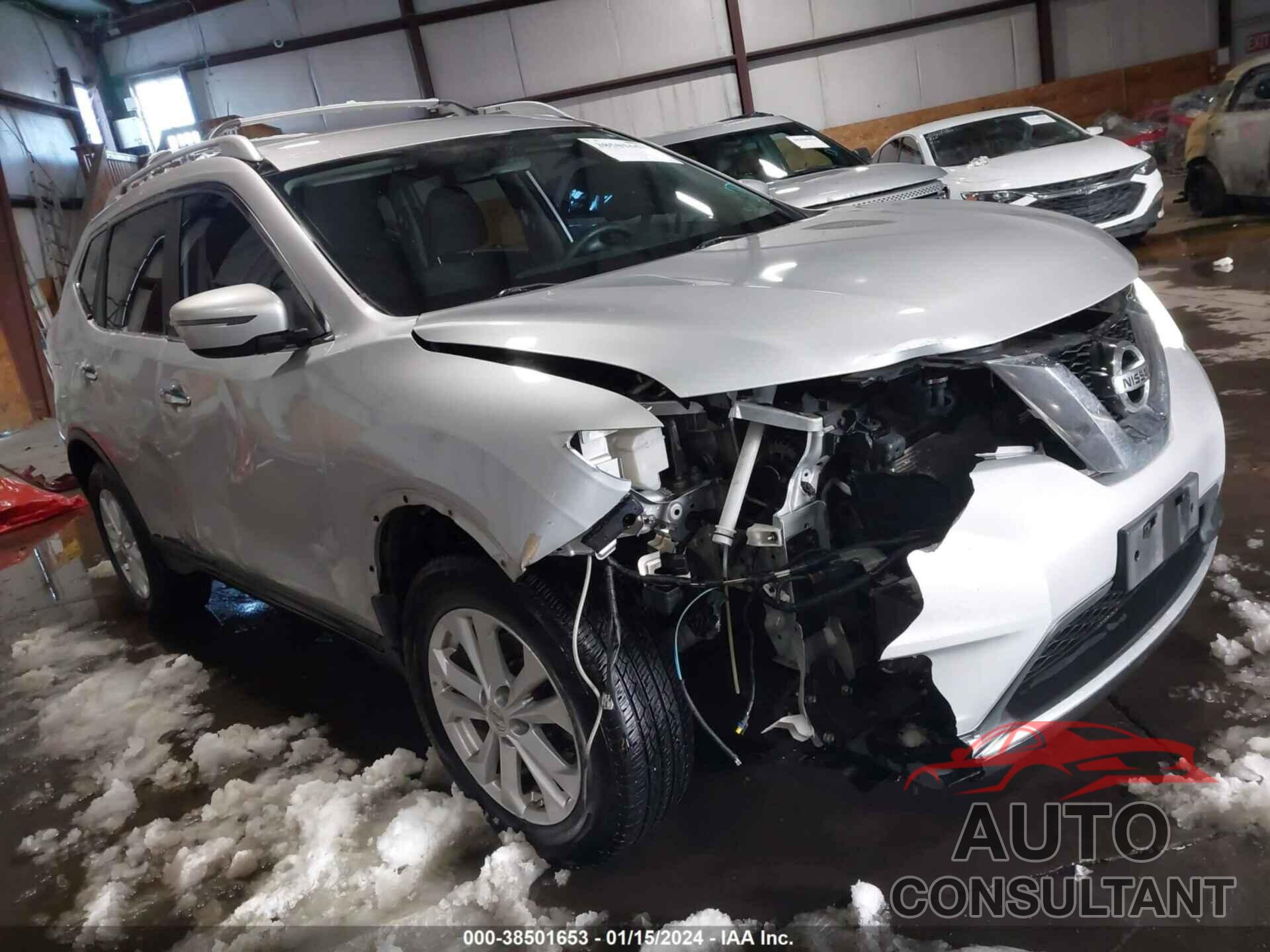 NISSAN ROGUE 2016 - KNMAT2MV2GP656232