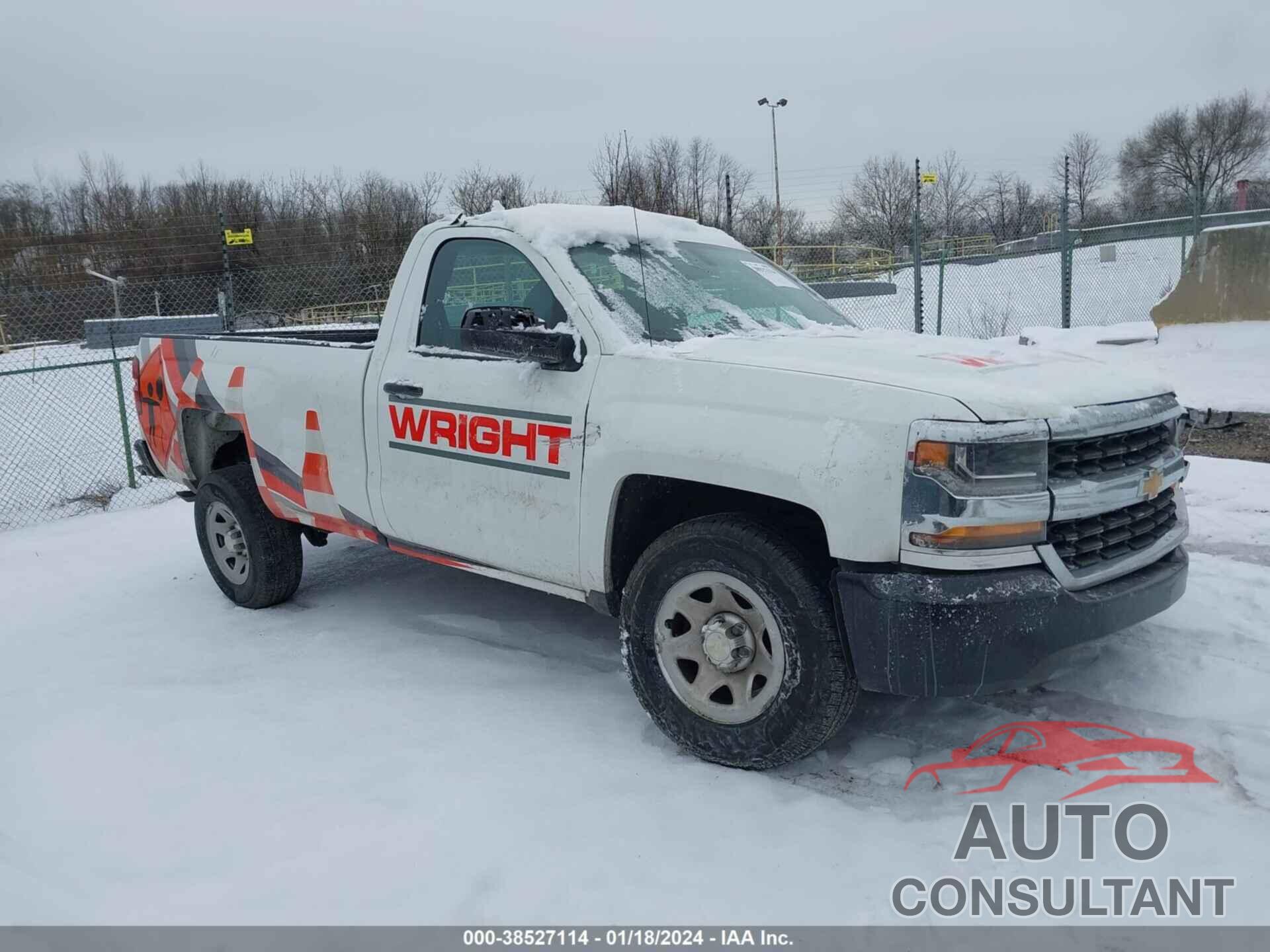 CHEVROLET SILVERADO 2017 - 1GCNCNEH1HZ299854