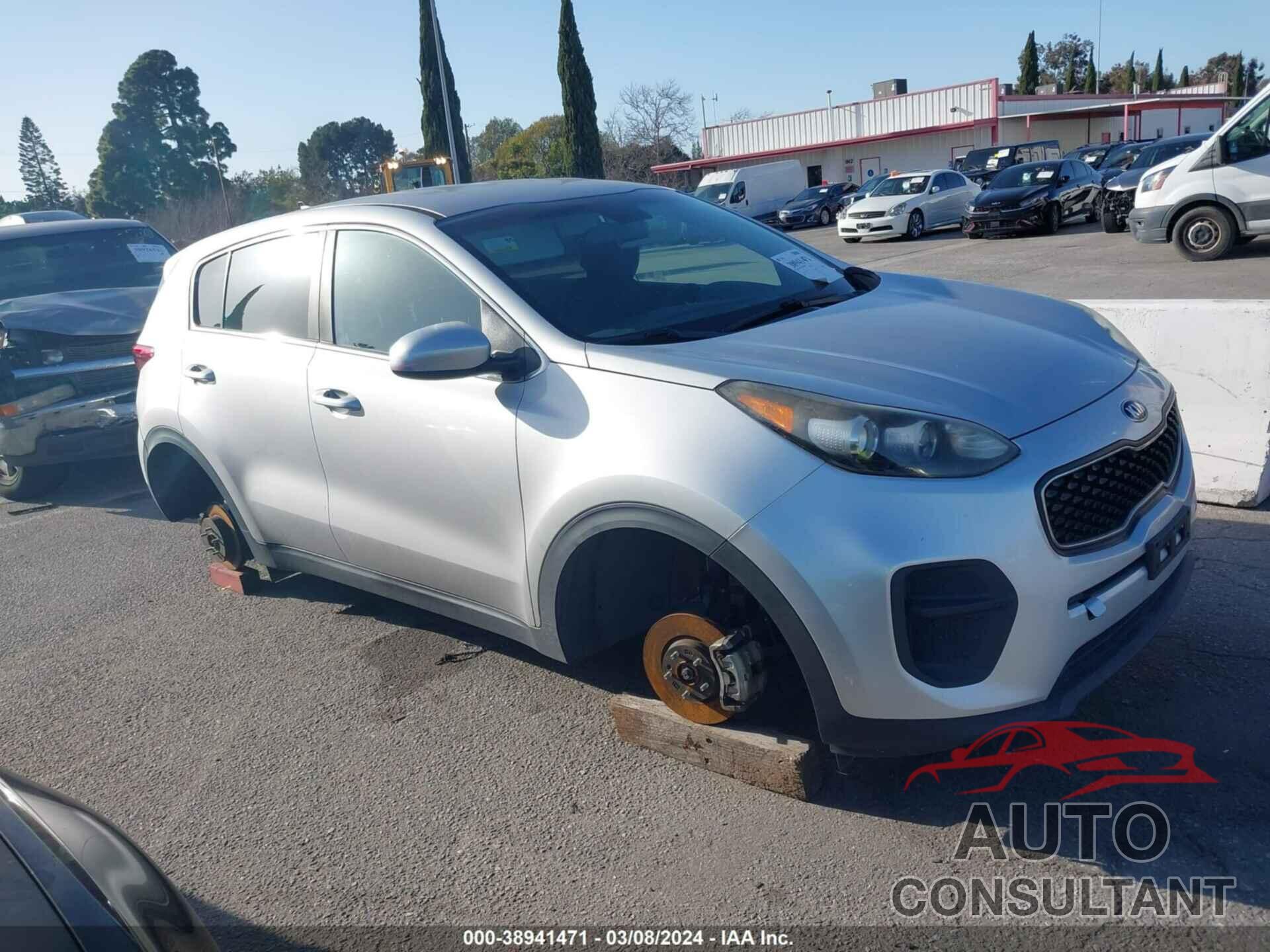 KIA SPORTAGE 2017 - KNDPM3AC0H7300489