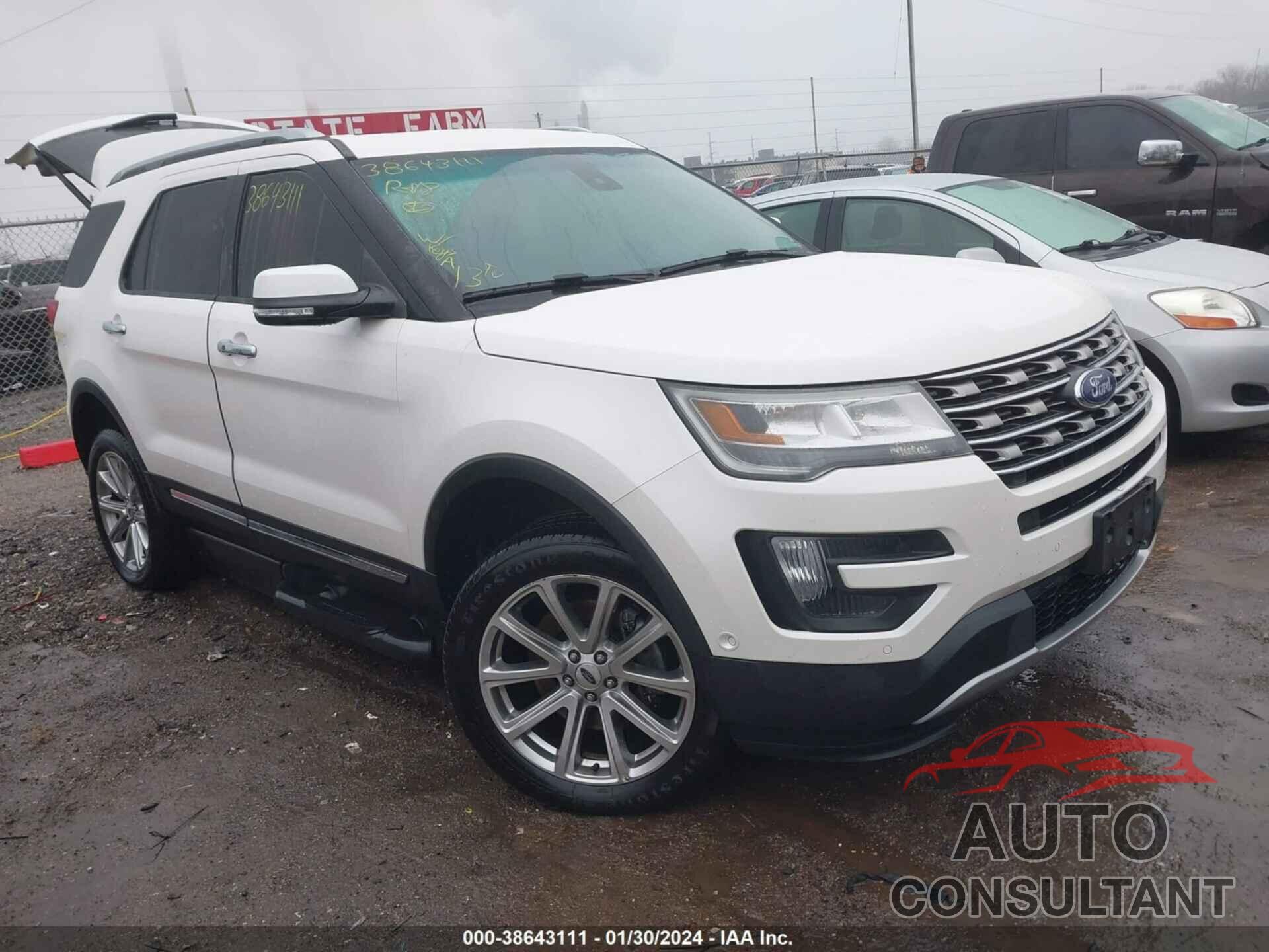 FORD EXPLORER 2016 - 1FM5K7F88GGB13584