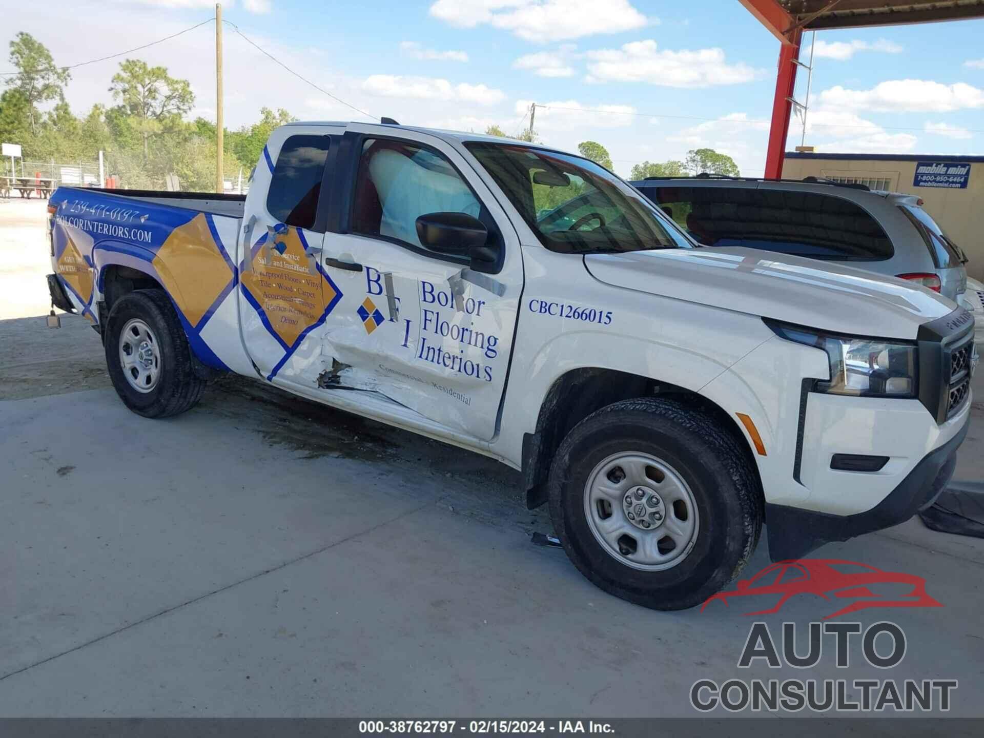 NISSAN FRONTIER 2023 - 1N6ED1CL5PN625588