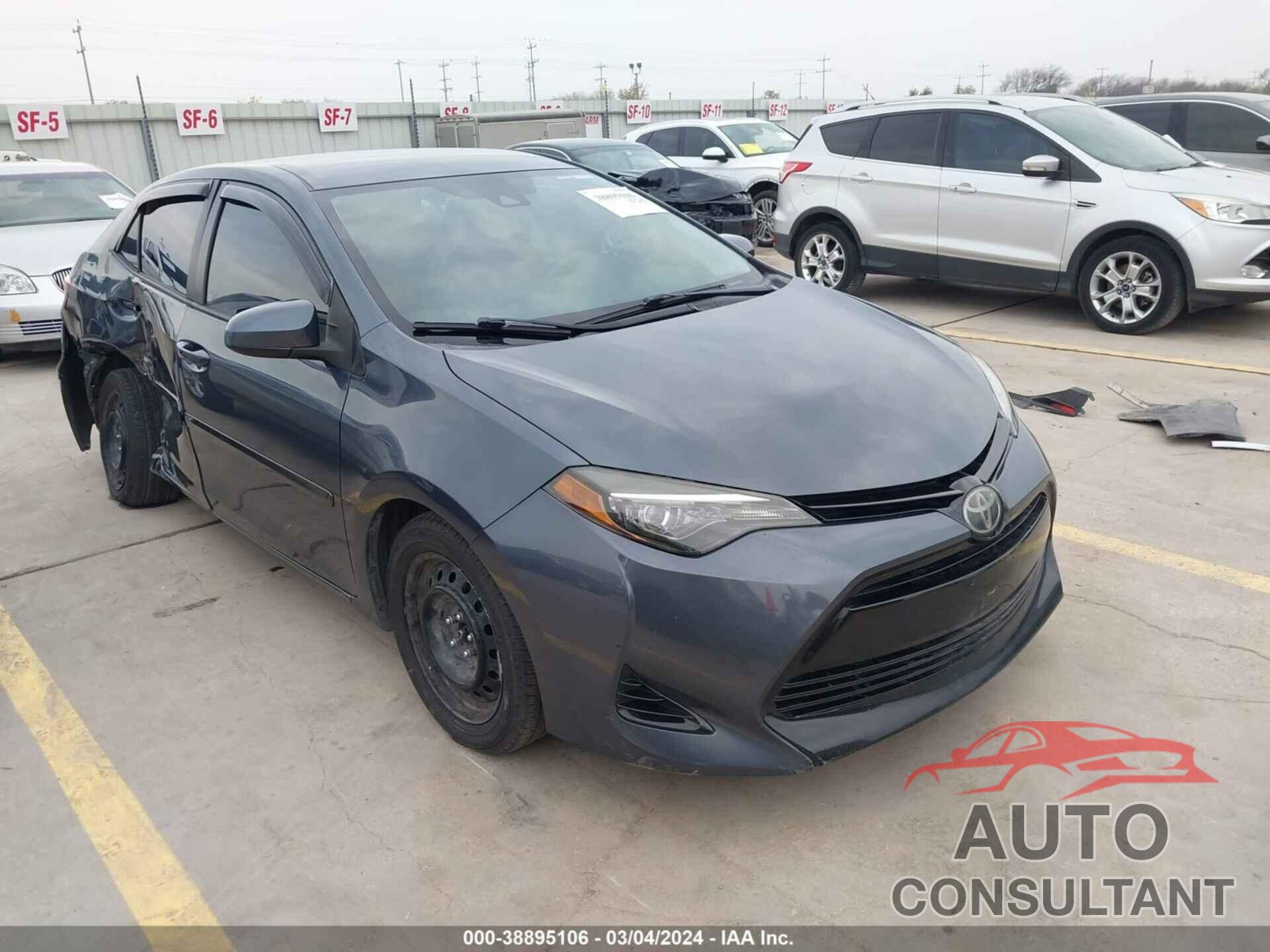 TOYOTA COROLLA 2017 - 5YFBURHE1HP675150