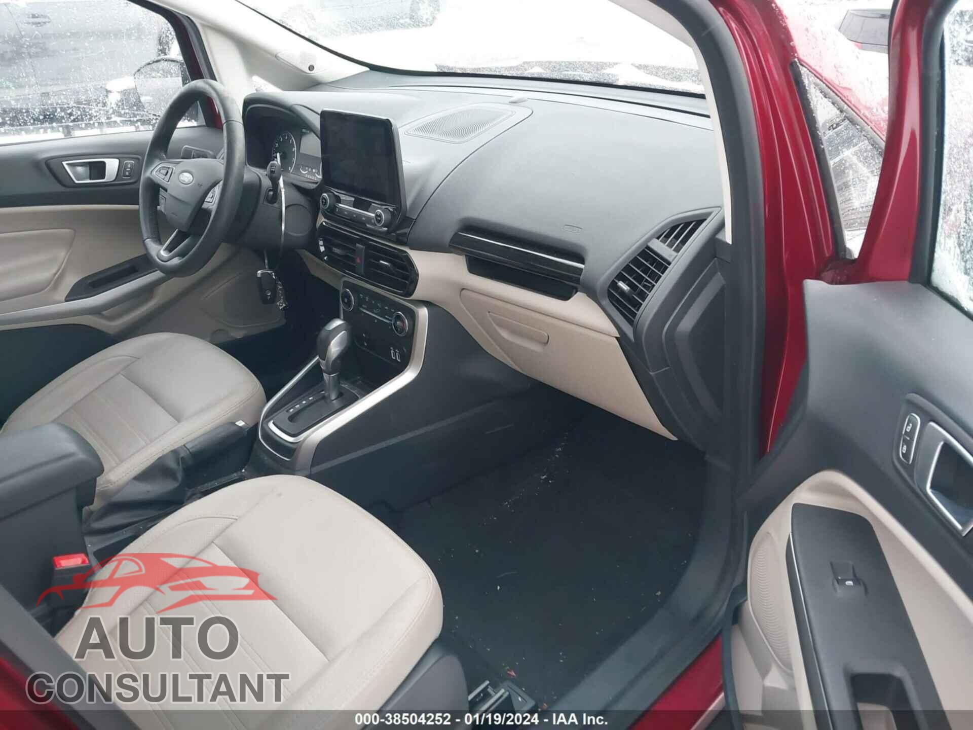 FORD ECOSPORT 2020 - MAJ6S3KLXLC332694