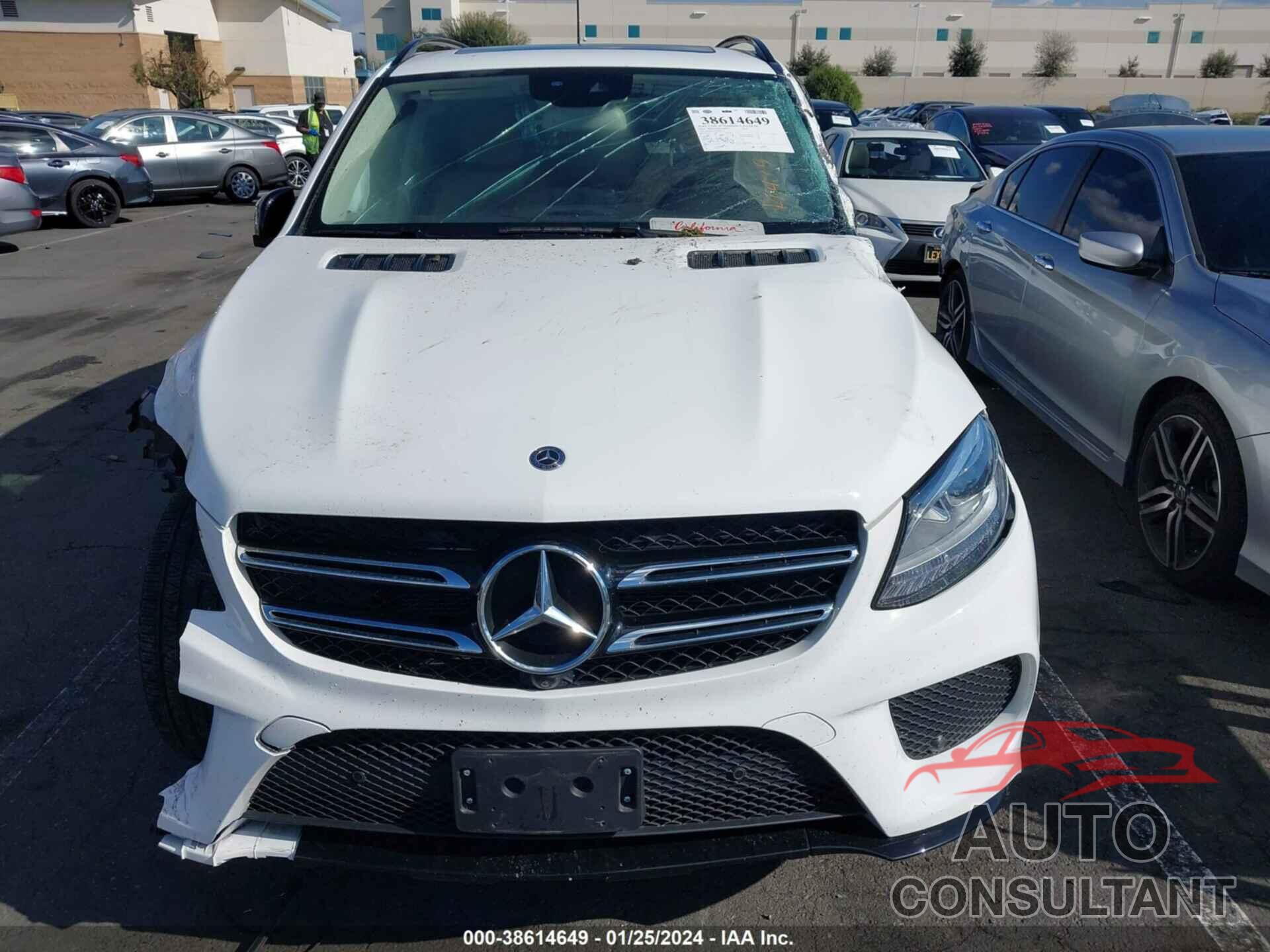 MERCEDES-BENZ GLE 350 2018 - 4JGDA5JB1JB186130