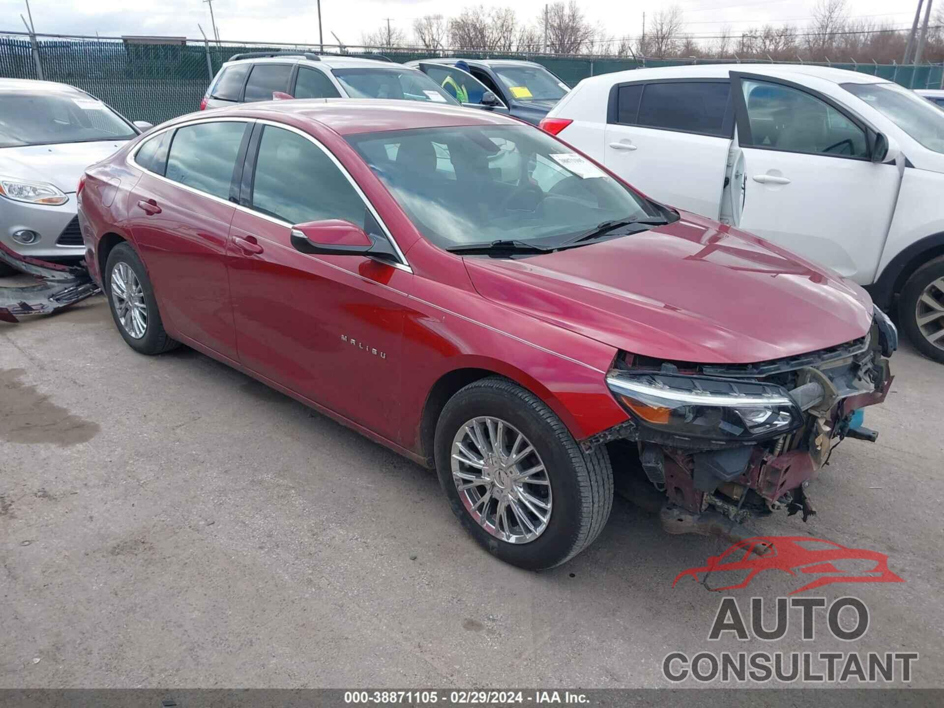 CHEVROLET MALIBU 2017 - 1G1ZE5ST7HF126953