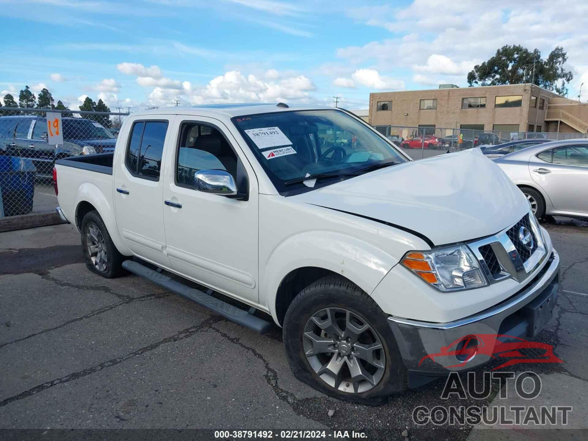 NISSAN FRONTIER 2019 - 1N6AD0ER2KN768601