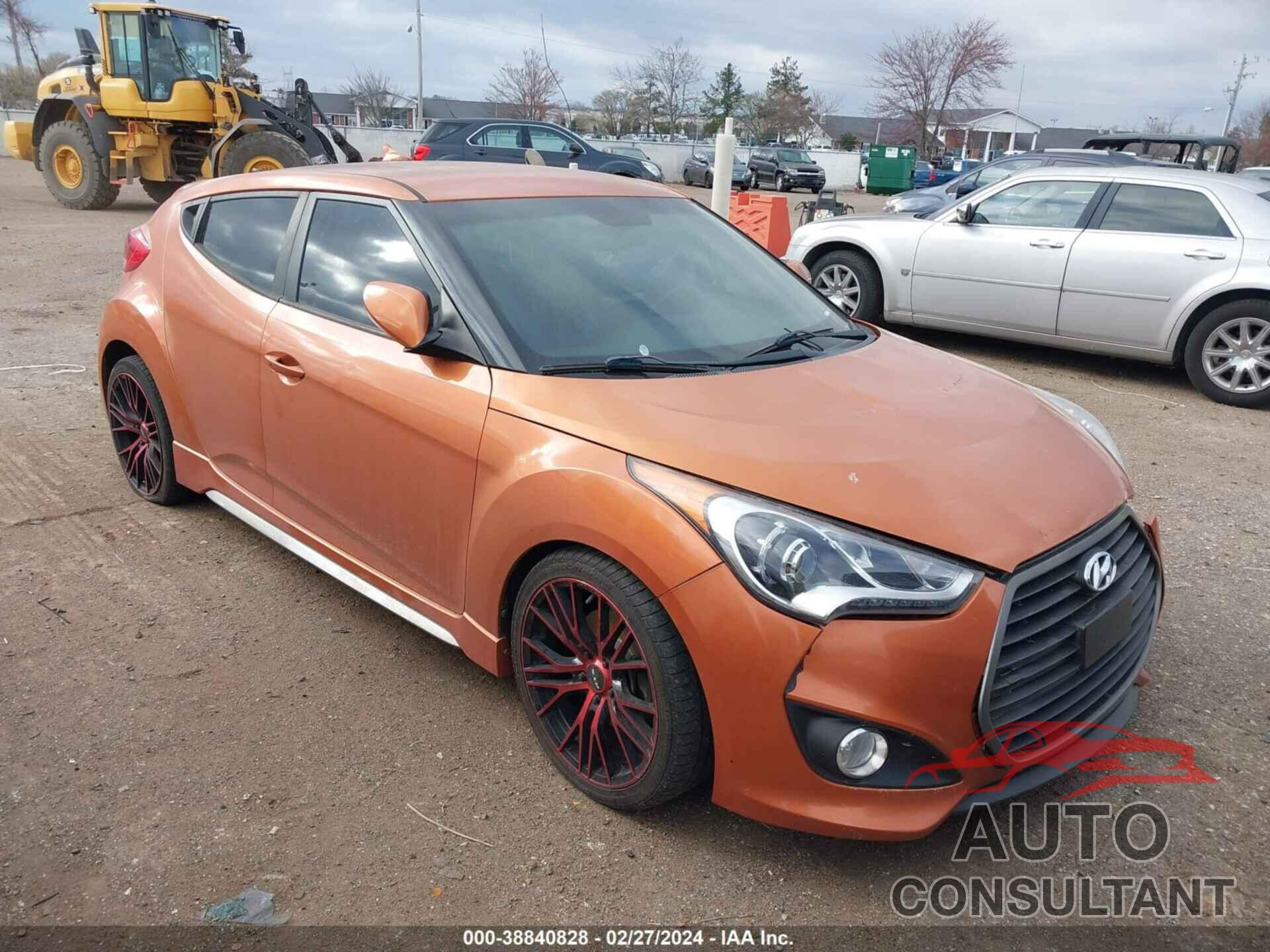 HYUNDAI VELOSTER 2016 - KMHTC6AE5GU297170