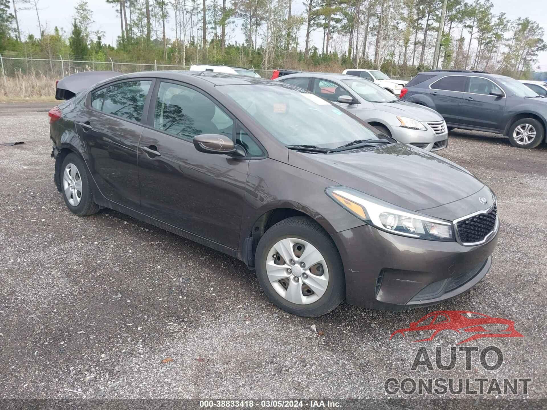 KIA FORTE 2018 - 3KPFK4A72JE224984