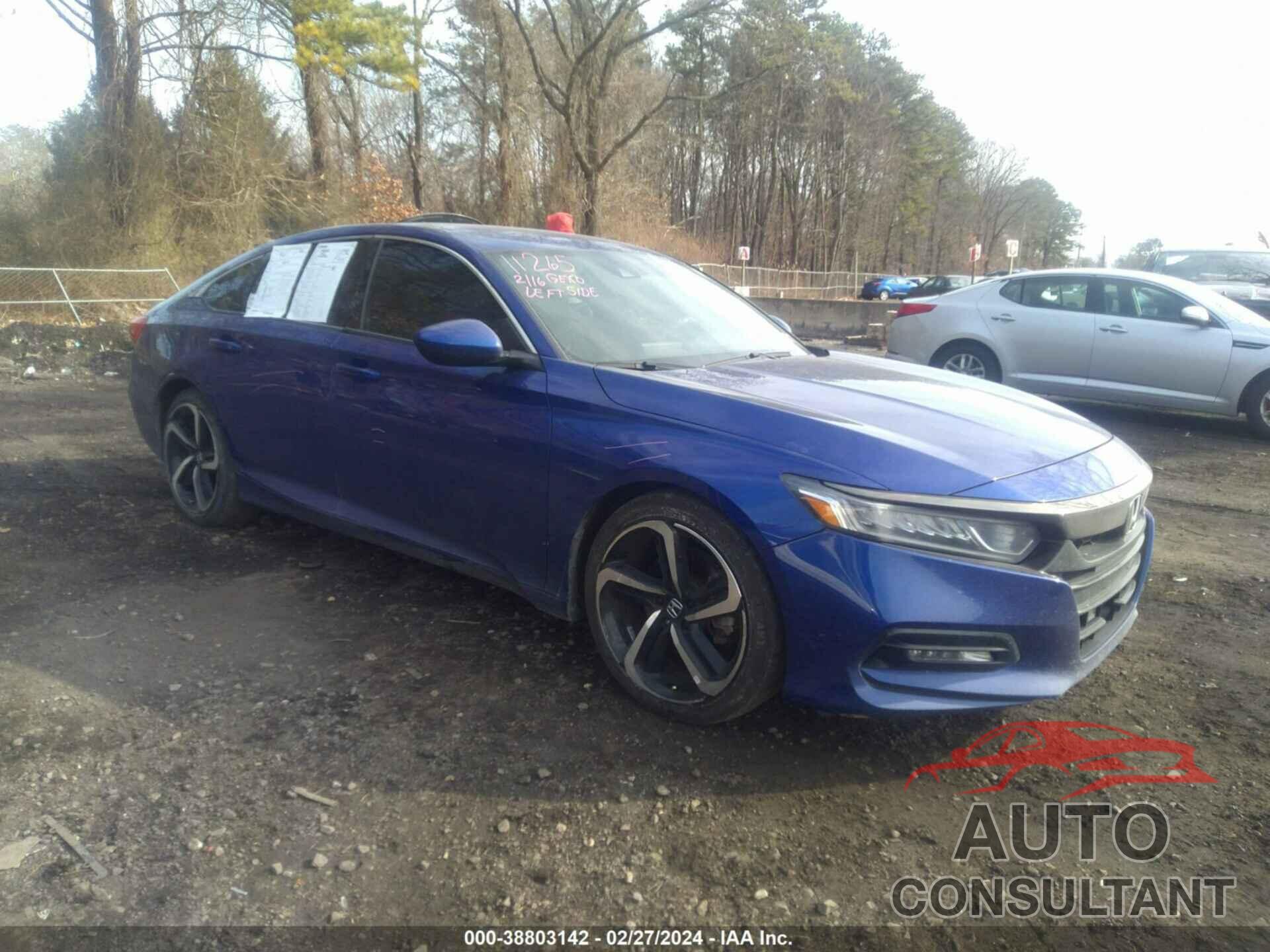 HONDA ACCORD 2018 - 1HGCV1F39JA174815