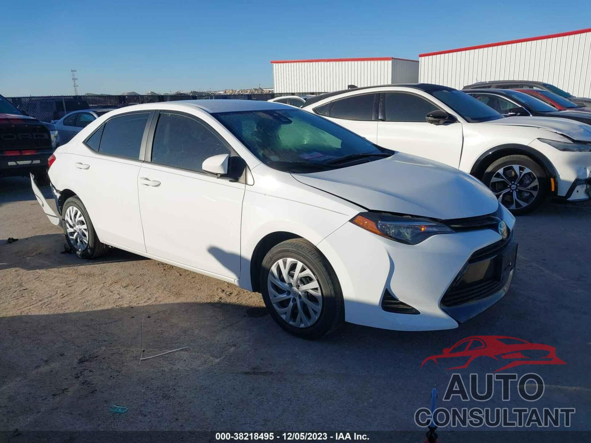 TOYOTA COROLLA 2019 - 5YFBURHE7KP890801