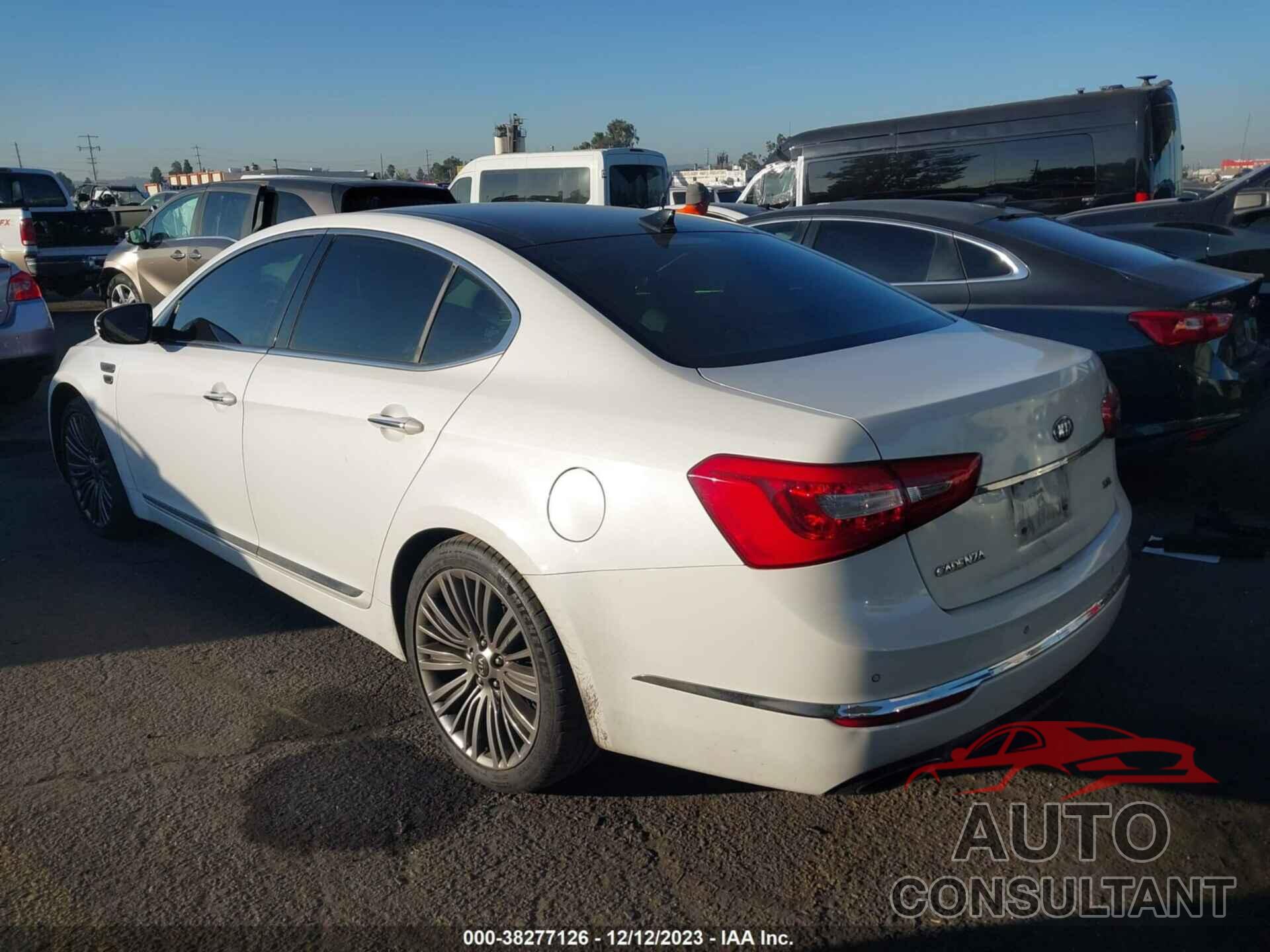 KIA CADENZA 2015 - KNALN4D78F5193889