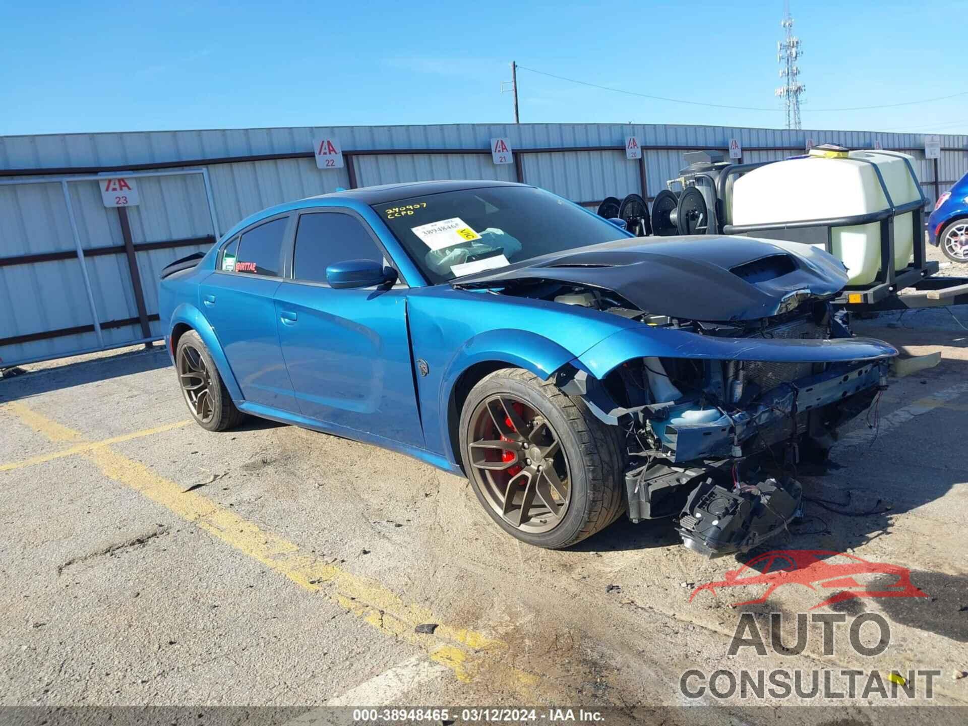 DODGE CHARGER 2022 - 2C3CDXL92NH181002