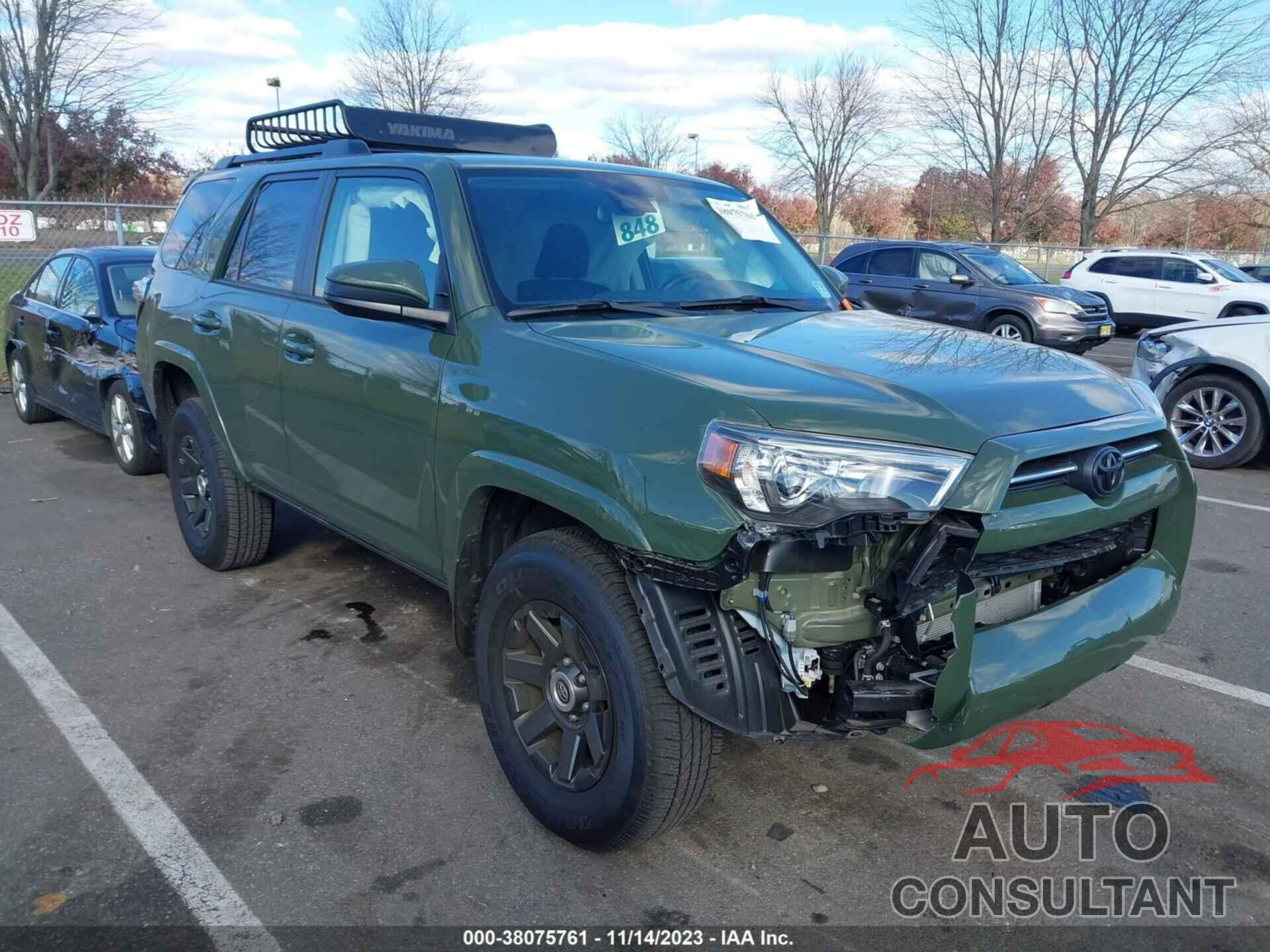 TOYOTA 4RUNNER 2022 - JTETU5JR5N6072985