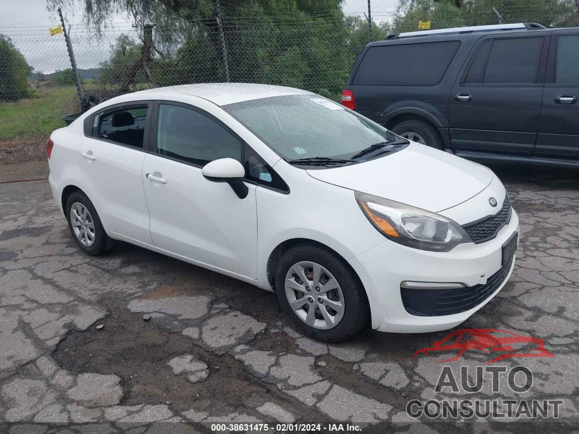 KIA RIO 2017 - KNADM4A37H6119756