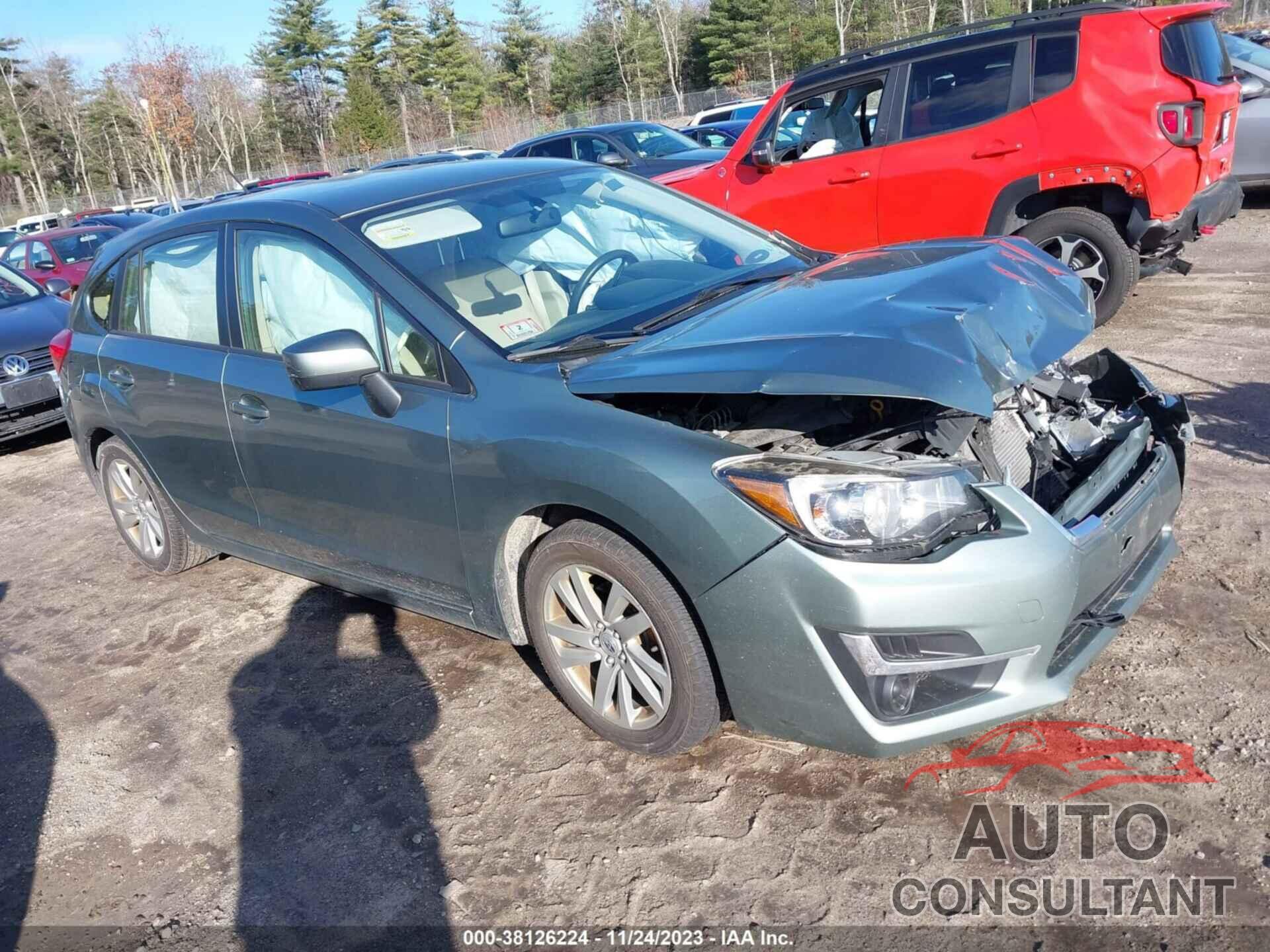 SUBARU IMPREZA 2016 - JF1GPAB62GH269703