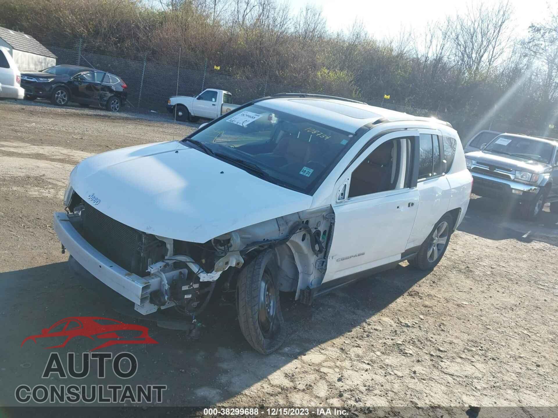 JEEP COMPASS 2017 - 1C4NJDEB1HD108734