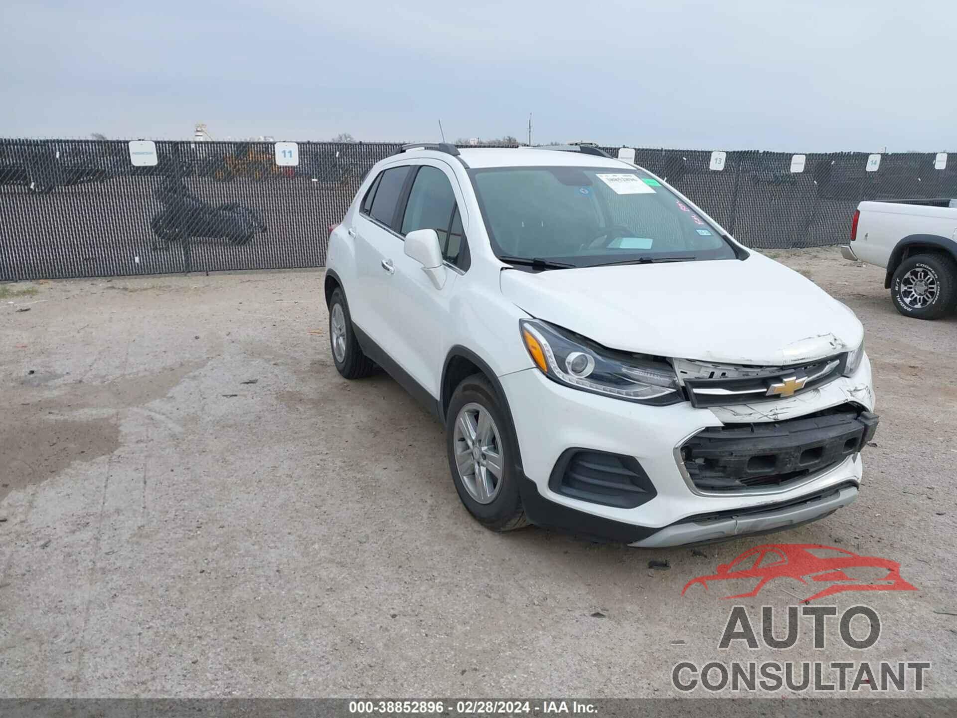 CHEVROLET TRAX 2019 - KL7CJLSB3KB951081