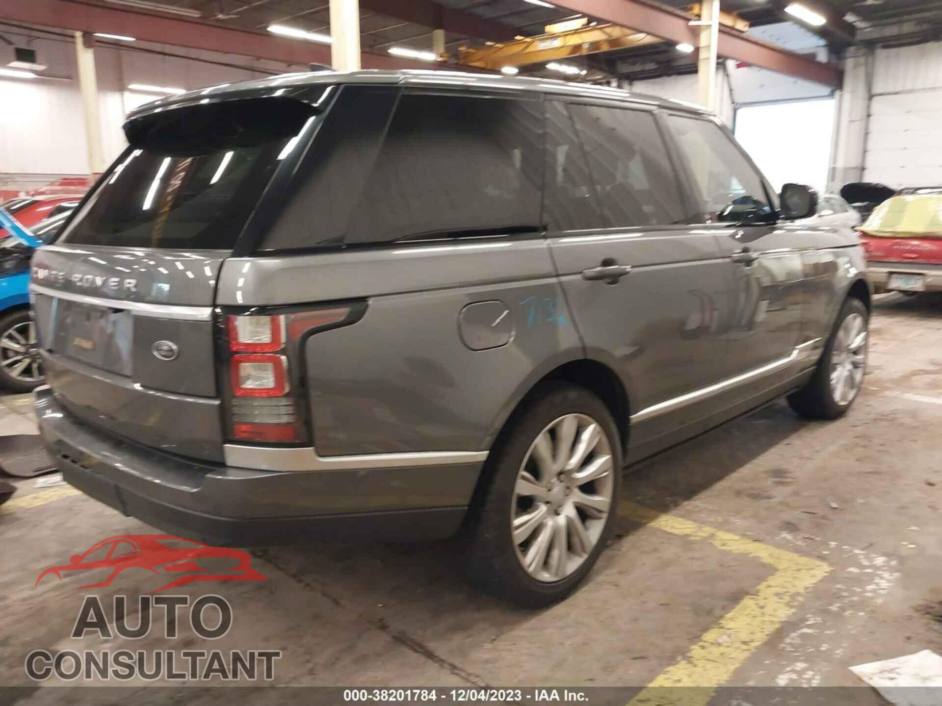 LAND ROVER RANGE ROVER 2017 - SALGS2FE8HA327364