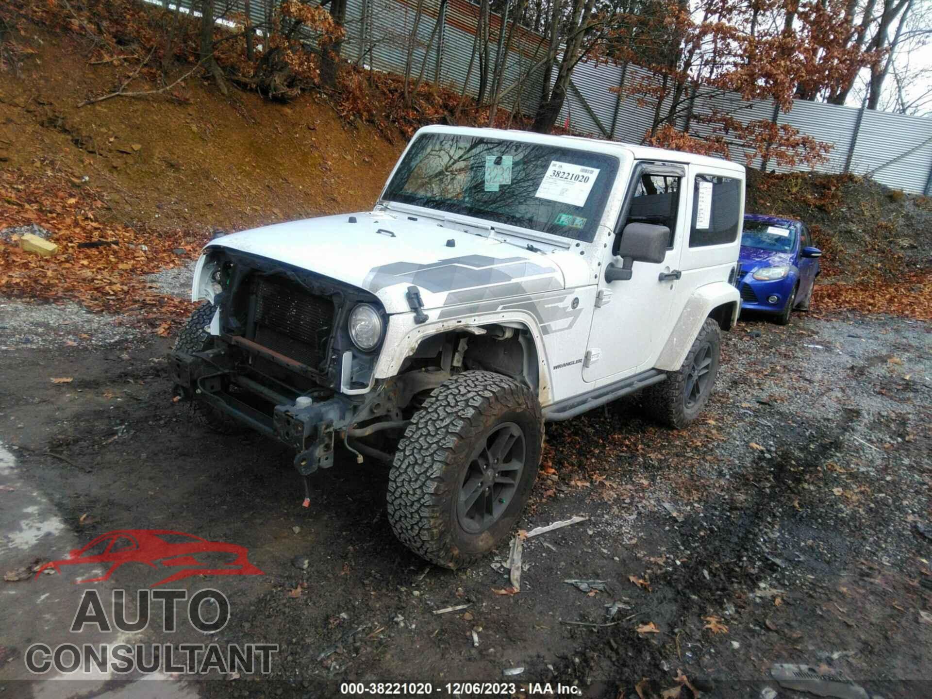 JEEP WRANGLER 2017 - 1C4AJWBG2HL608403