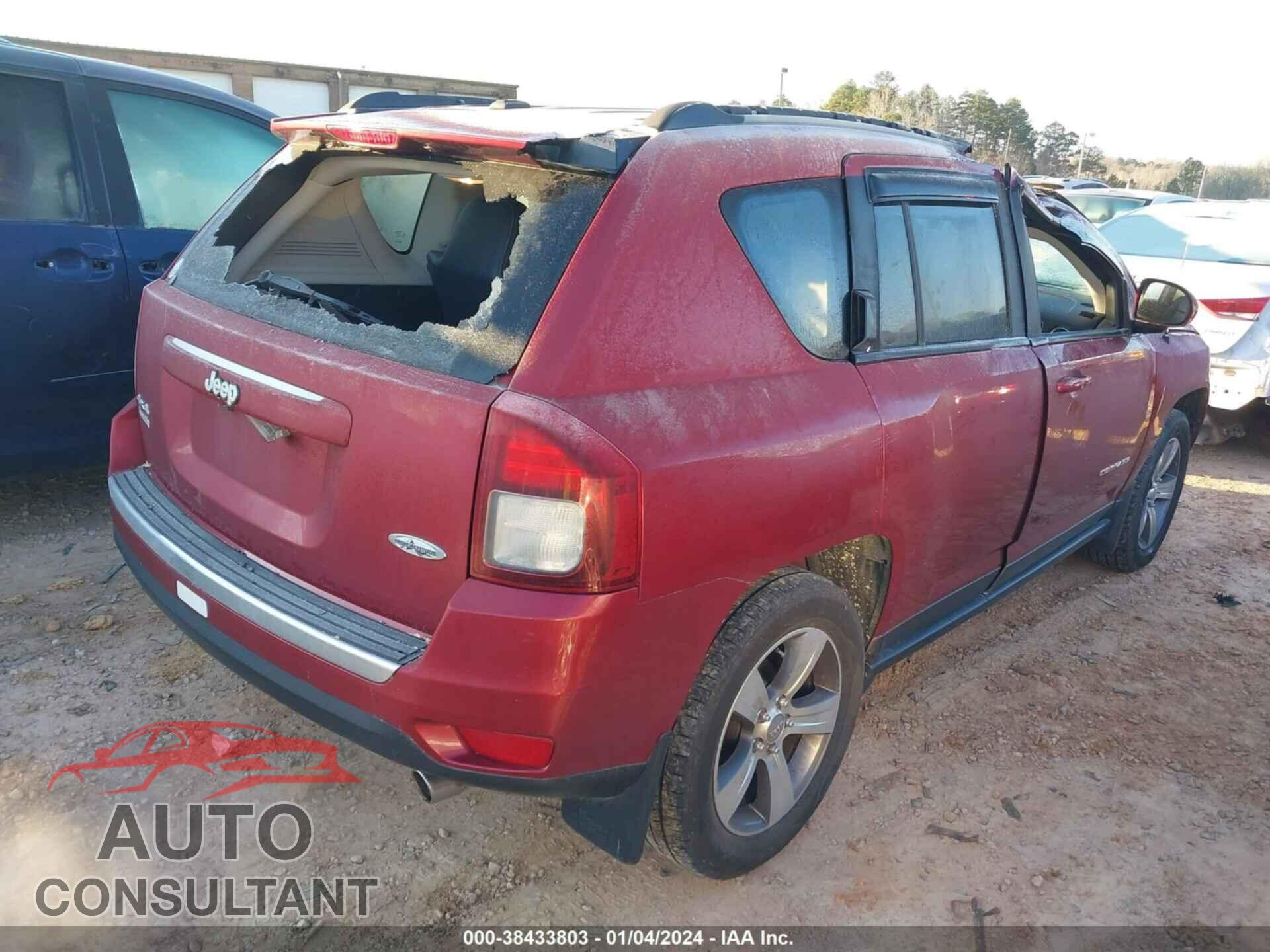JEEP COMPASS 2016 - 1C4NJDEB2GD808745