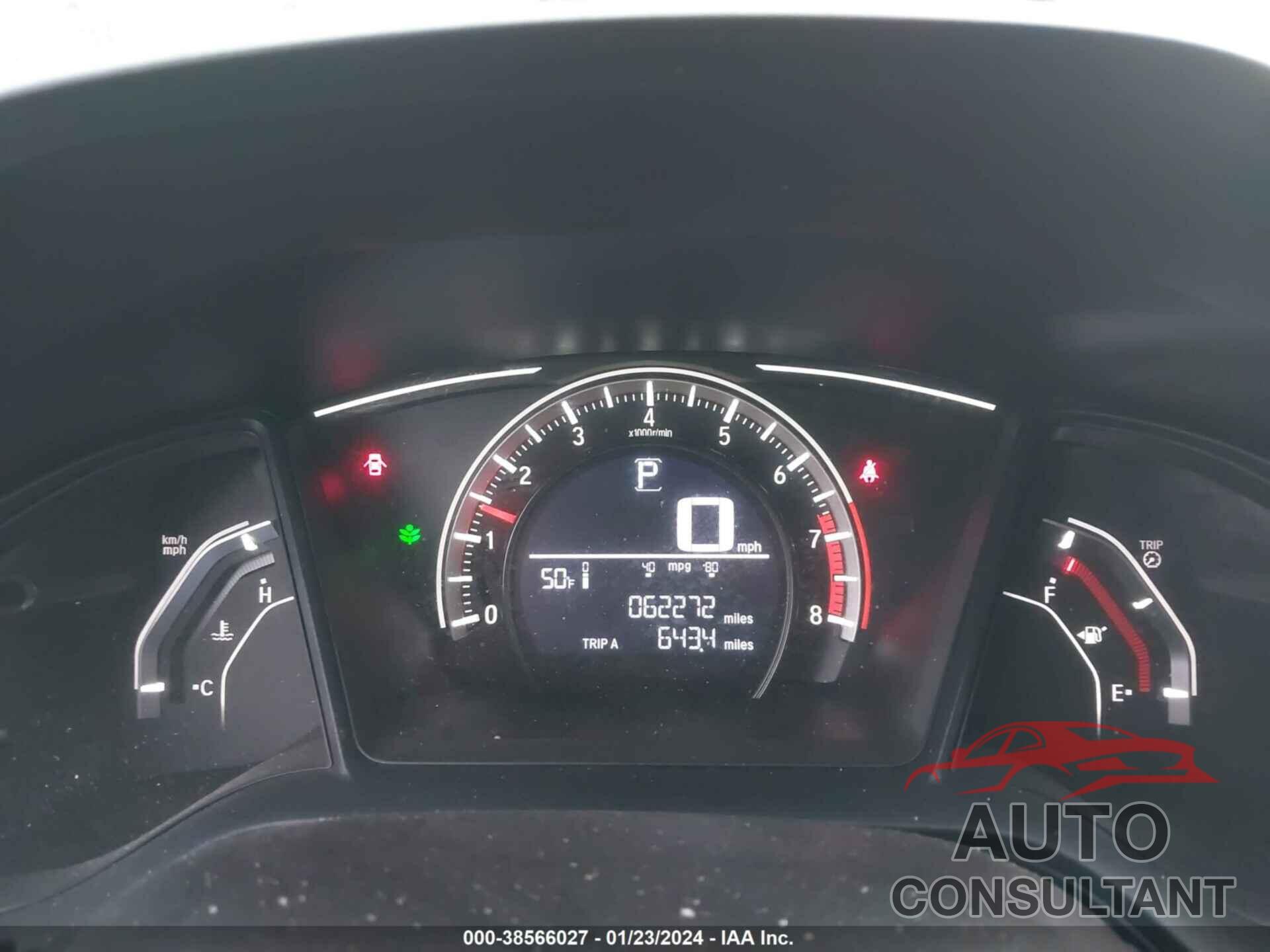 HONDA CIVIC 2017 - 2HGFC2F5XHH531022