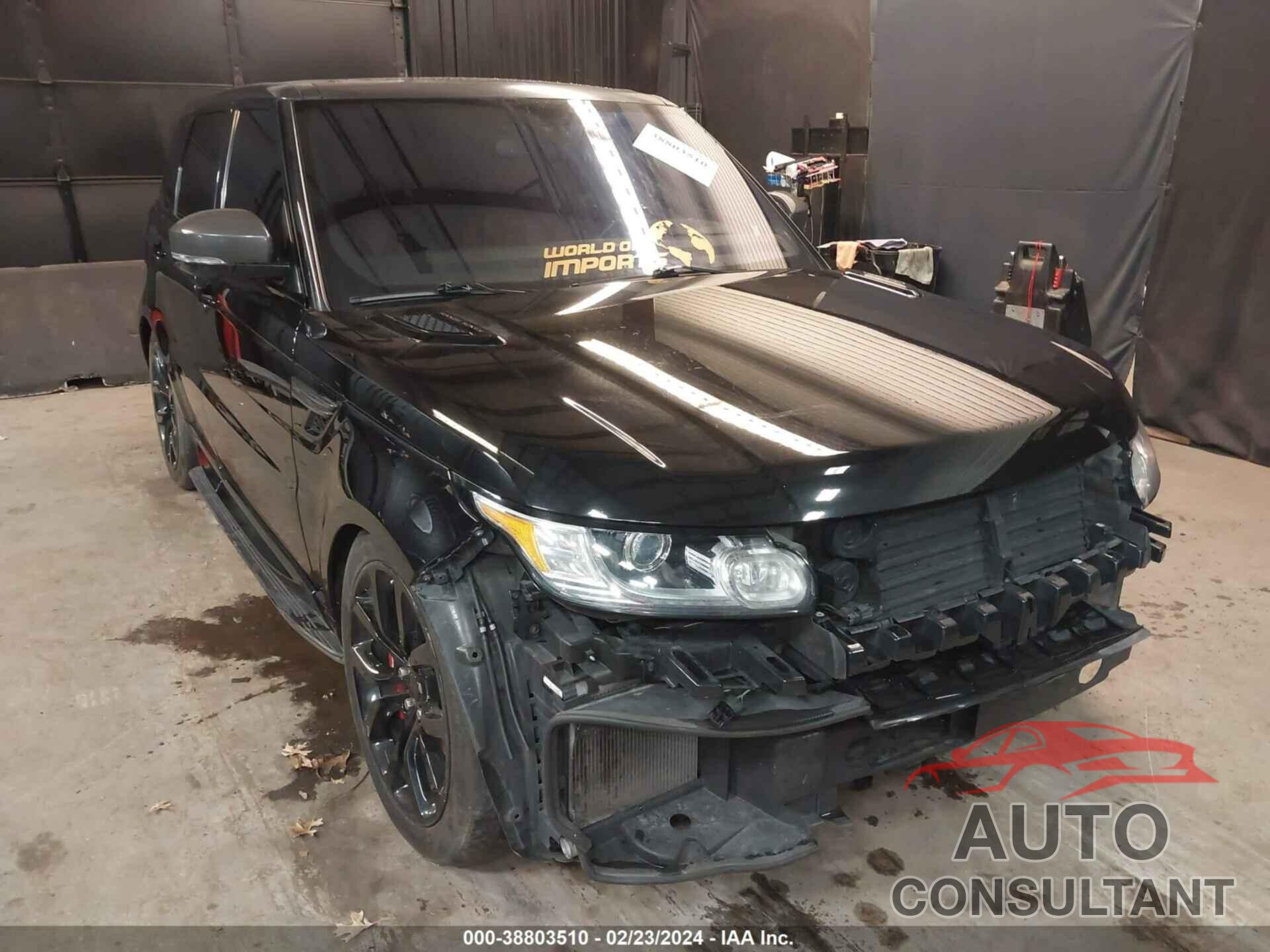 LAND ROVER RANGE ROVER SPORT 2016 - SALWV2EF4GA574733