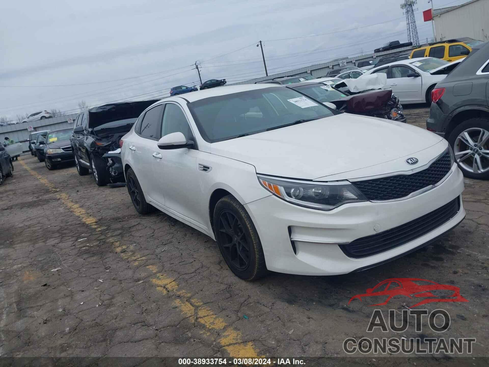 KIA OPTIMA 2016 - KNAGT4L31G5087131