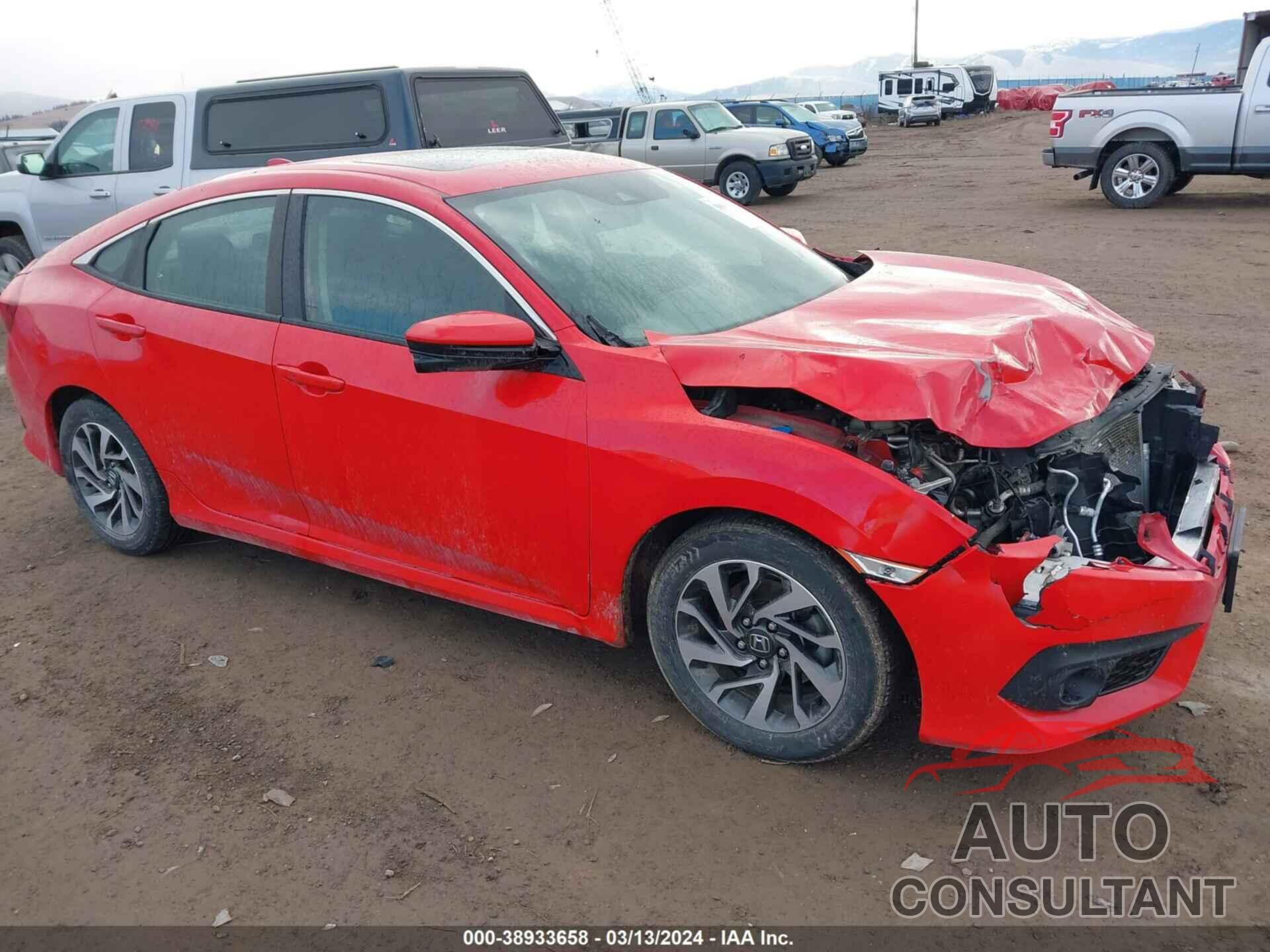 HONDA CIVIC 2017 - 2HGFC2F8XHH566847