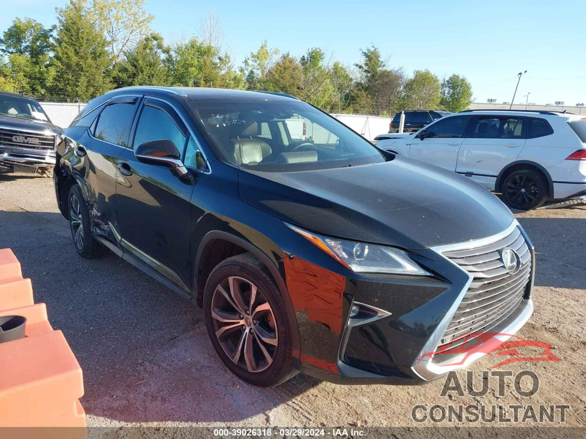 LEXUS RX 350 2017 - 2T2ZZMCA4HC071014