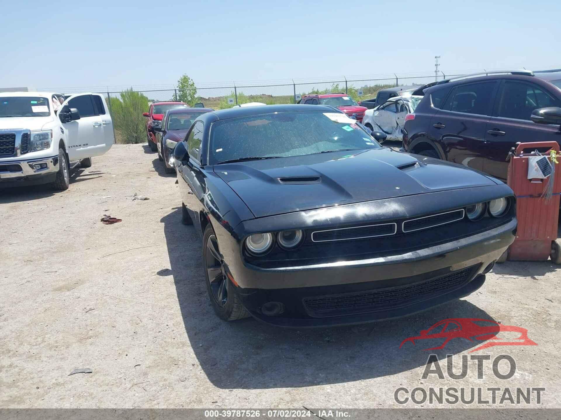 DODGE CHALLENGER 2019 - 2C3CDZAG8KH605212