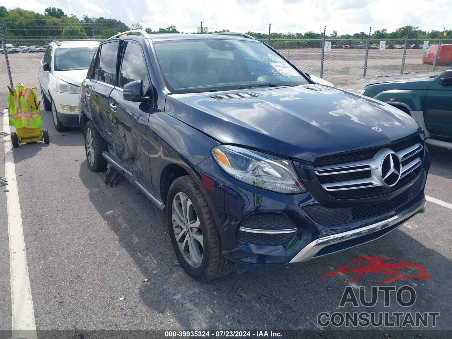 MERCEDES-BENZ GLE 400 2019 - 4JGDA5GB6KB217090