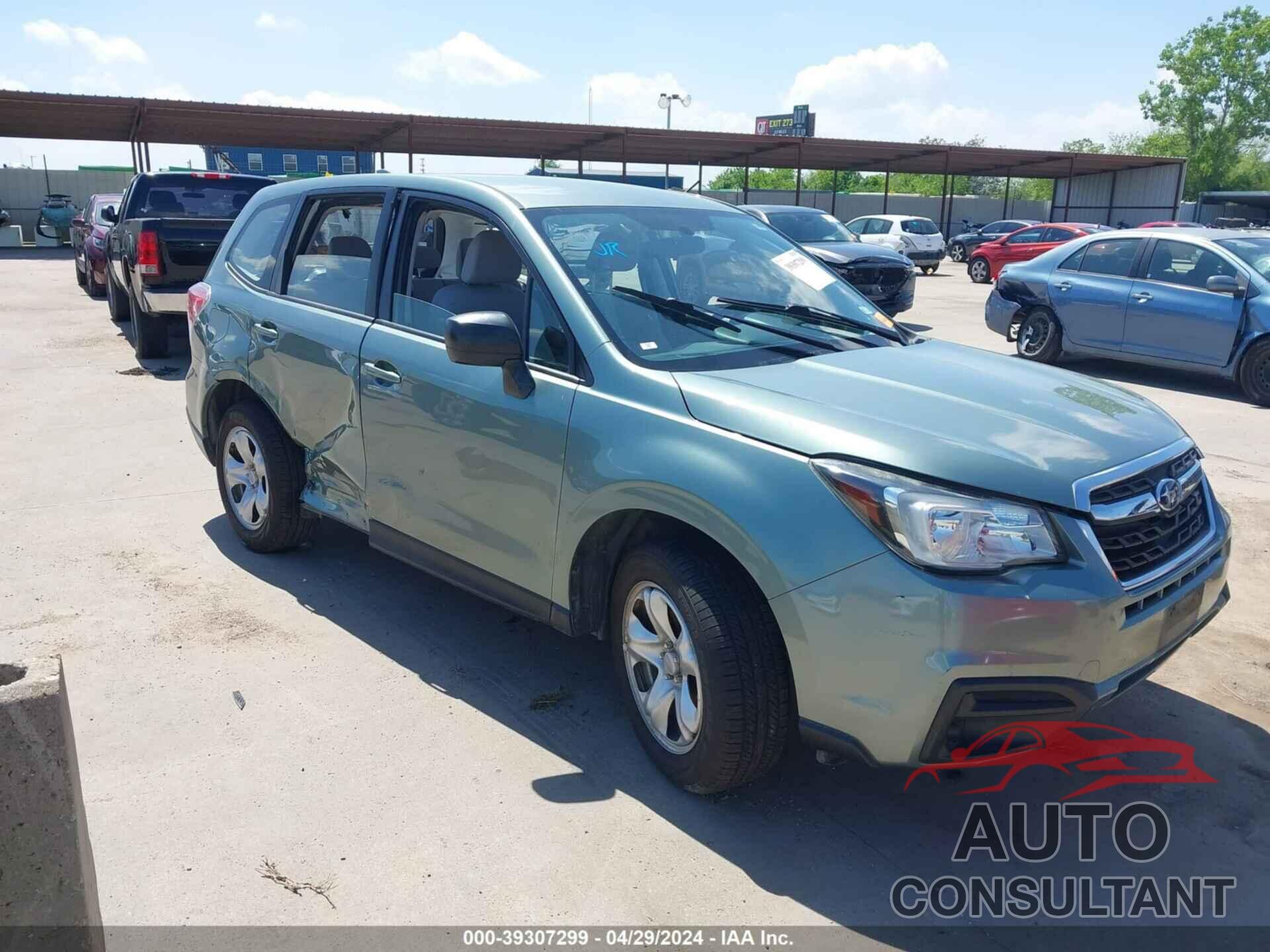 SUBARU FORESTER 2017 - JF2SJAAC3HH403750