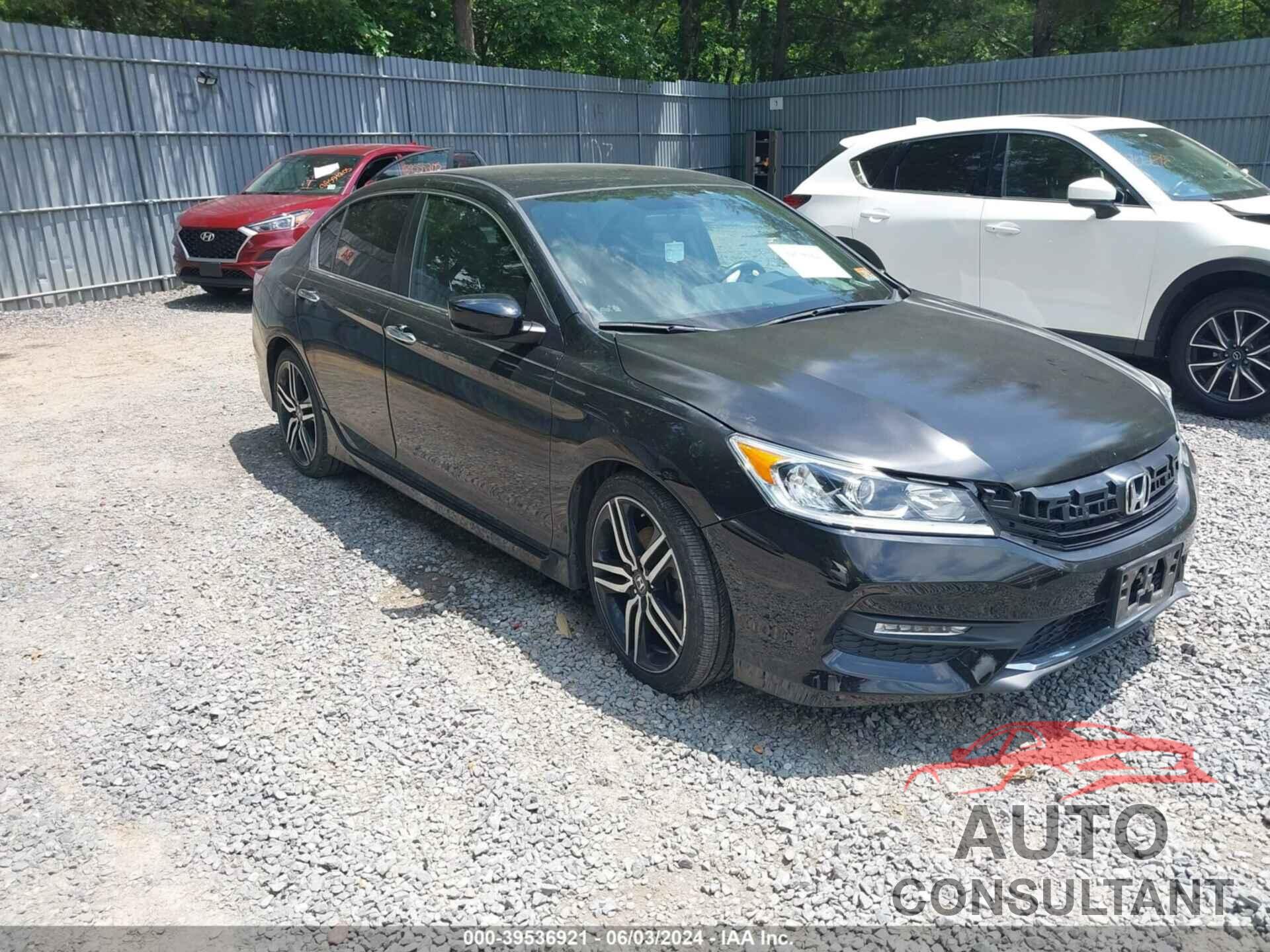 HONDA ACCORD 2016 - 1HGCR2F52GA018314