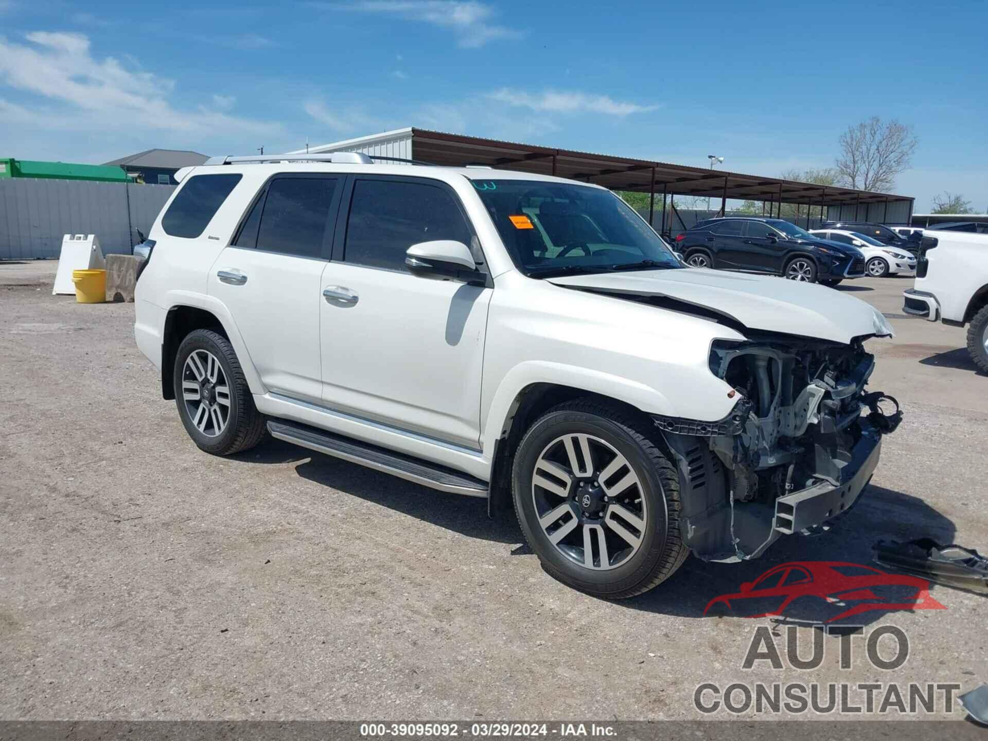 TOYOTA 4RUNNER 2016 - JTEZU5JR2G5135298