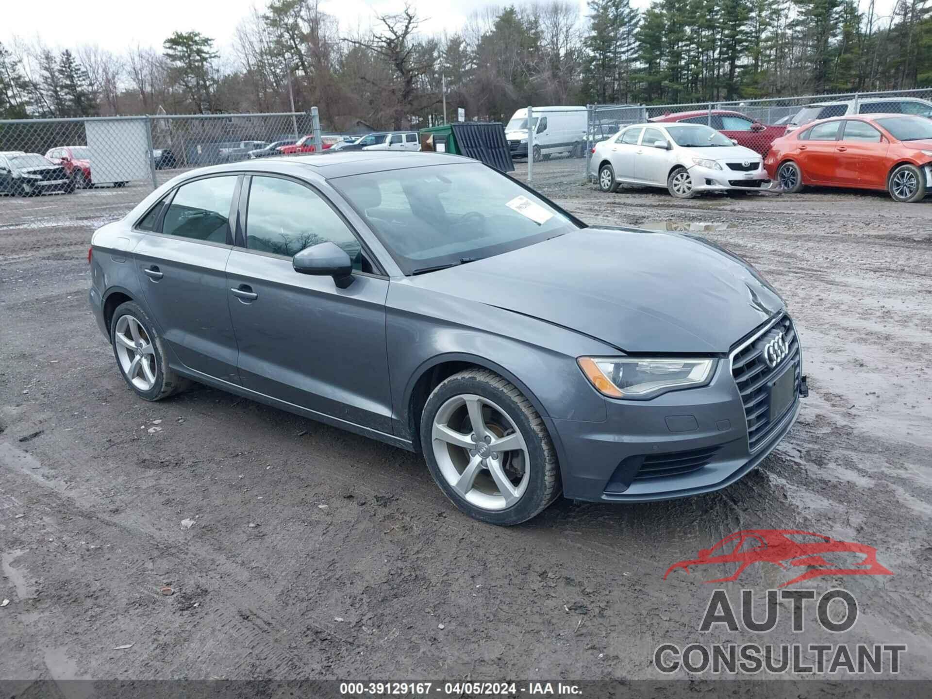 AUDI A3 2016 - WAUB8GFF1G1036979