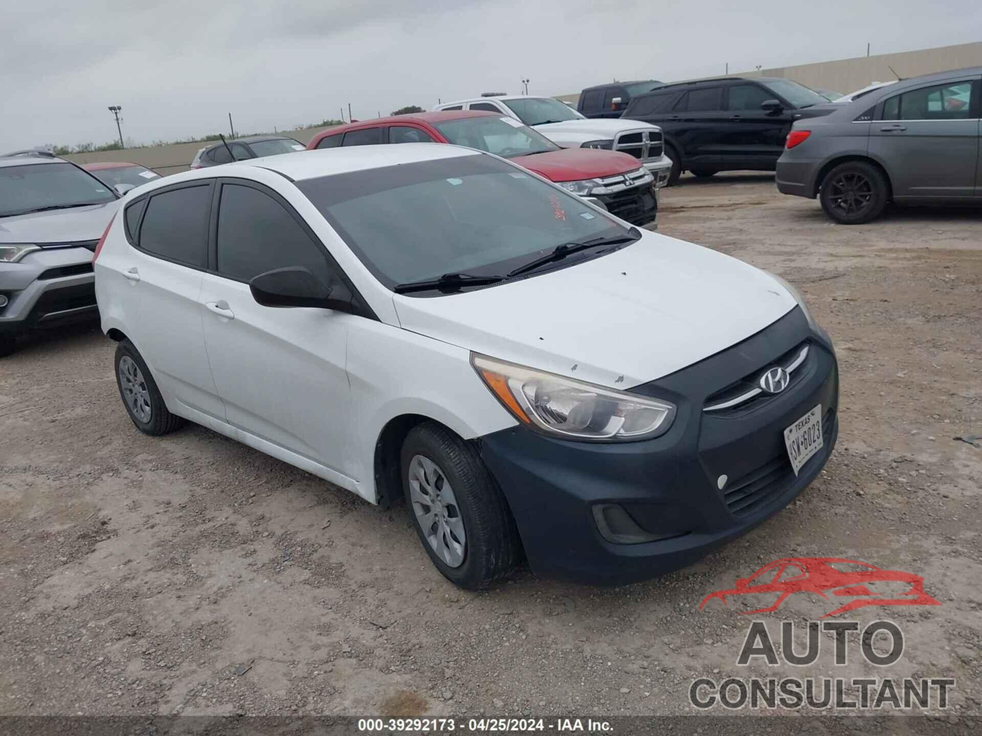 HYUNDAI ACCENT 2016 - KMHCT5AE1GU247151