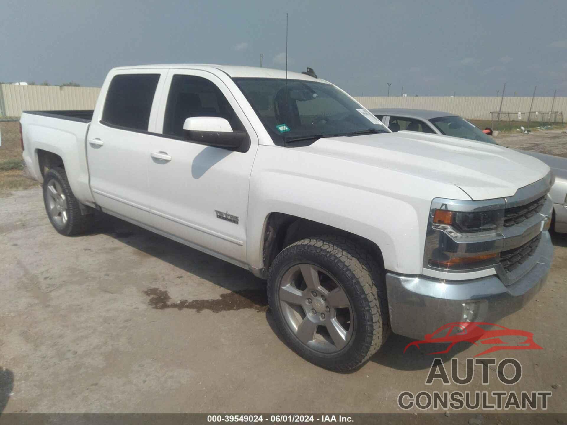 CHEVROLET SILVERADO 1500 2017 - 3GCPCREC1HG338933