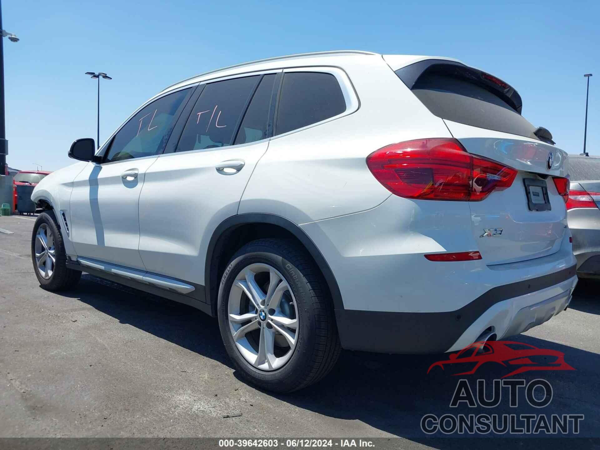 BMW X3 2019 - 5UXTR7C52KLF27320