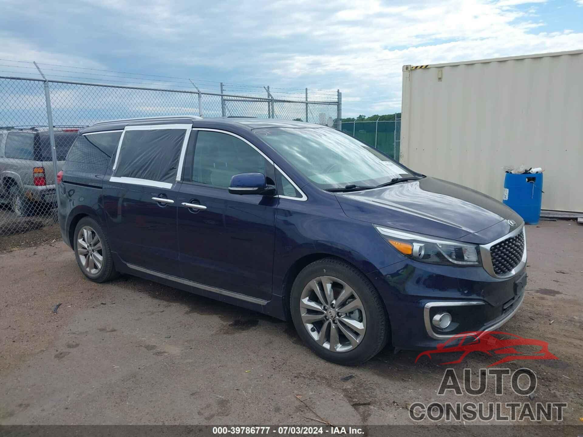 KIA SEDONA 2018 - KNDME5C10J6367371