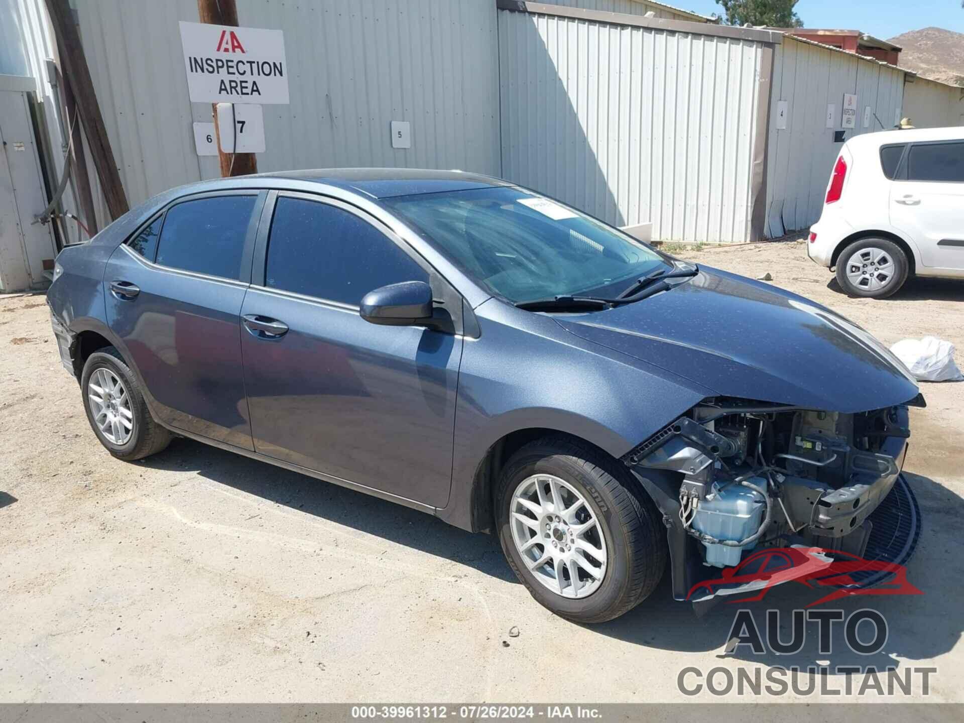 TOYOTA COROLLA 2016 - 5YFBURHE3GP435483
