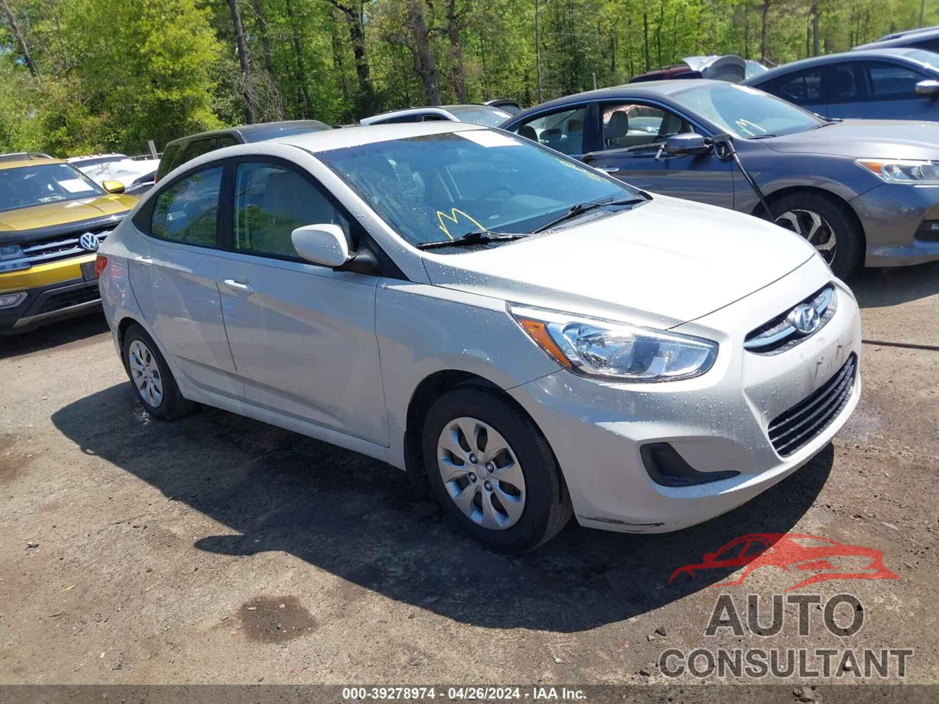 HYUNDAI ACCENT 2016 - KMHCT4AE6GU085818