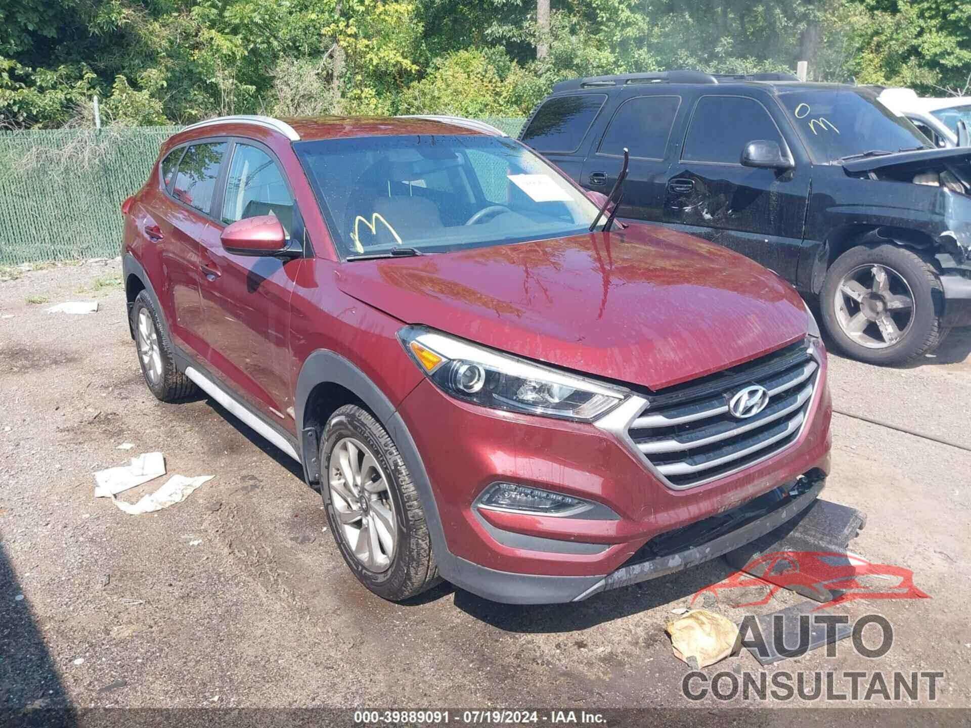 HYUNDAI TUCSON 2017 - KM8J33A41HU452585