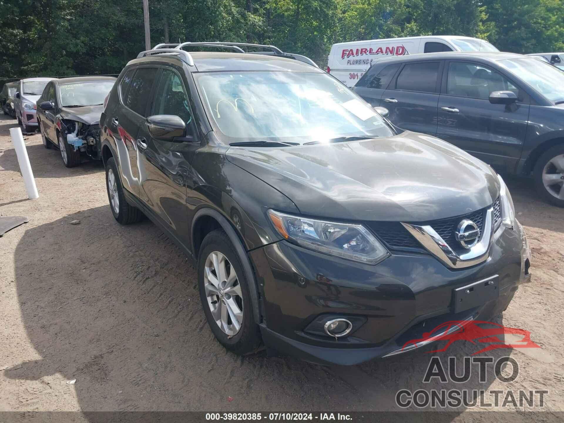 NISSAN ROGUE 2016 - KNMAT2MV5GP689239