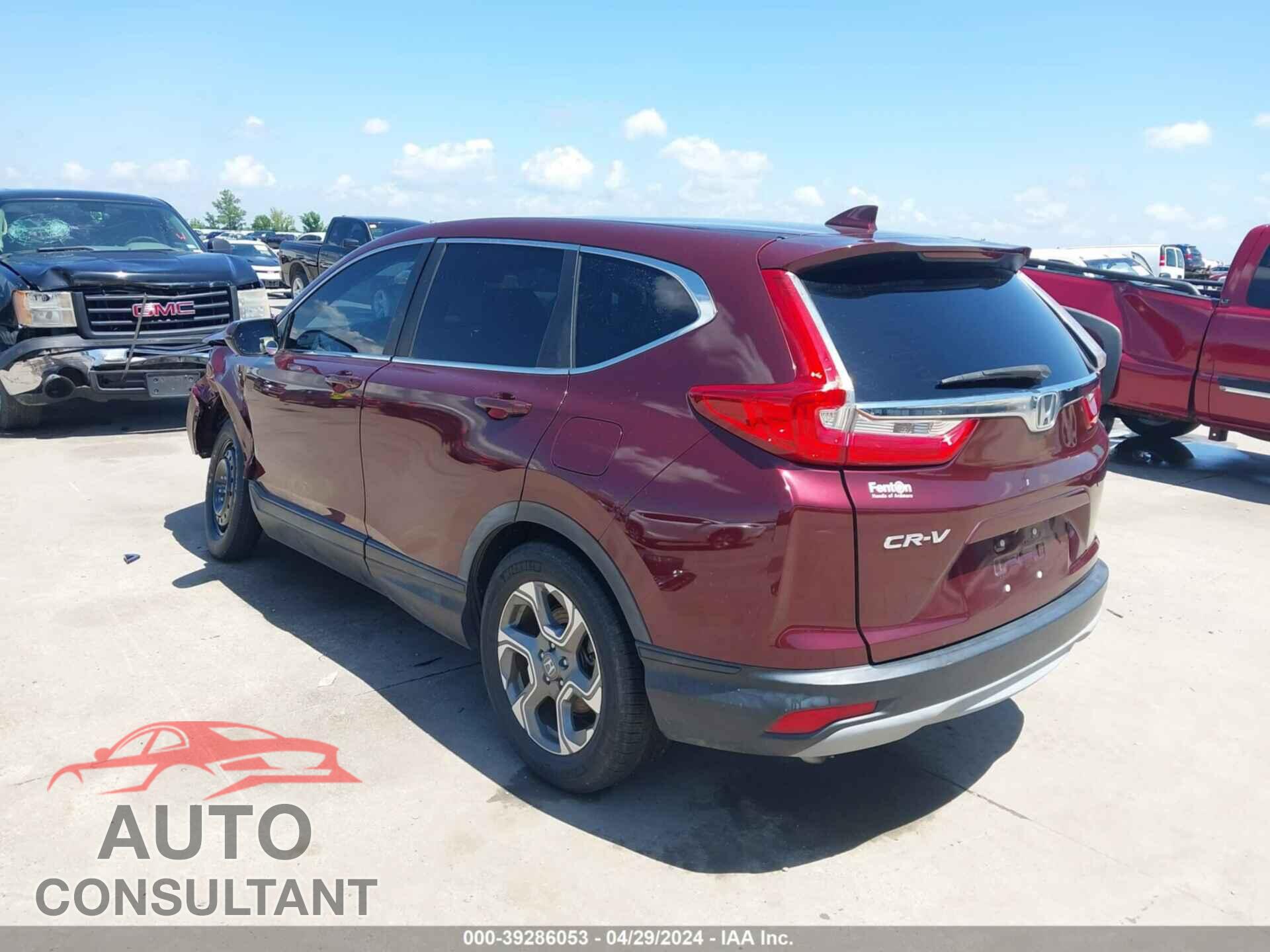 HONDA CR-V 2017 - 7FARW1H88HE018172