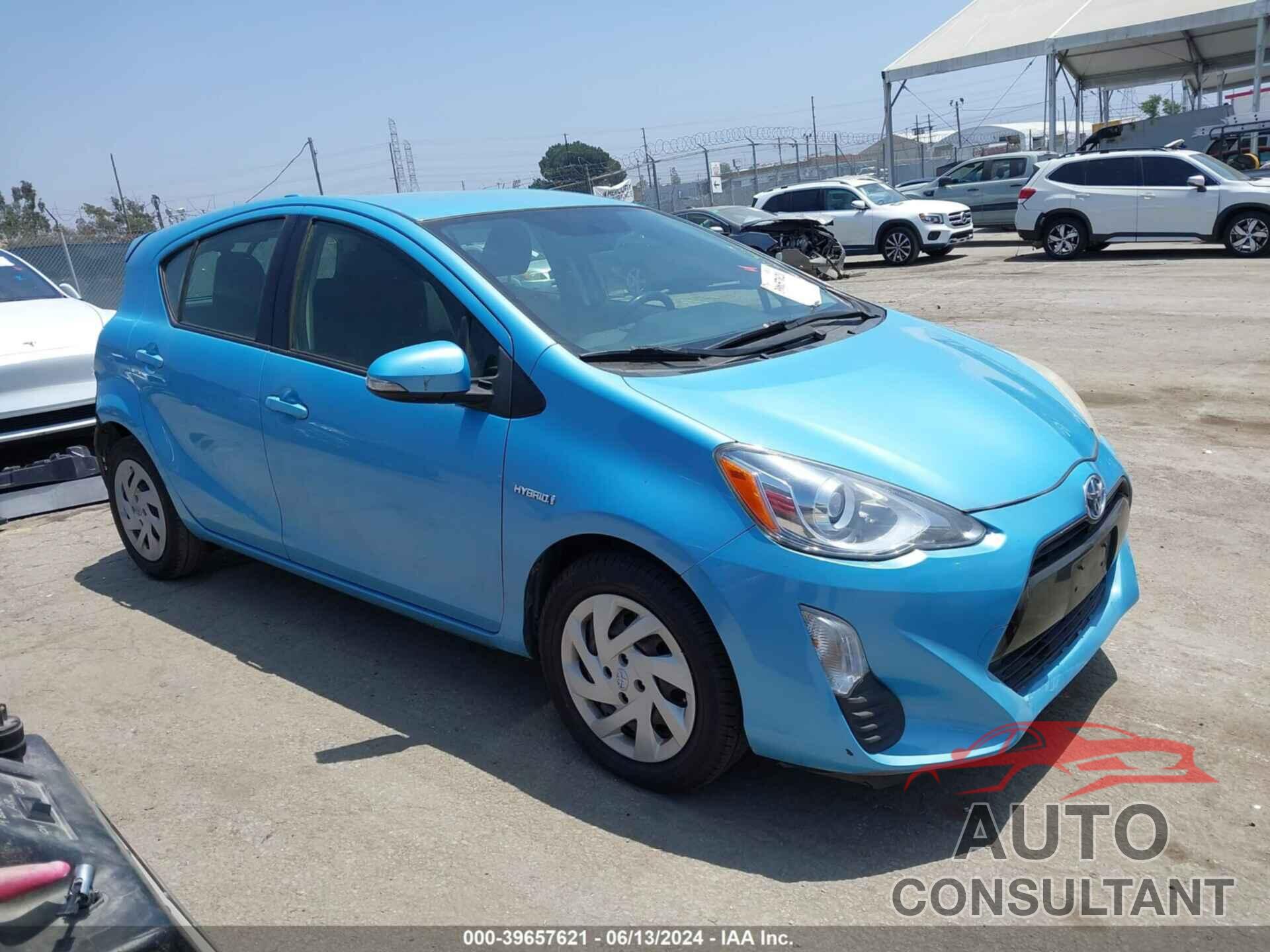 TOYOTA PRIUS C 2016 - JTDKDTB35G1115901