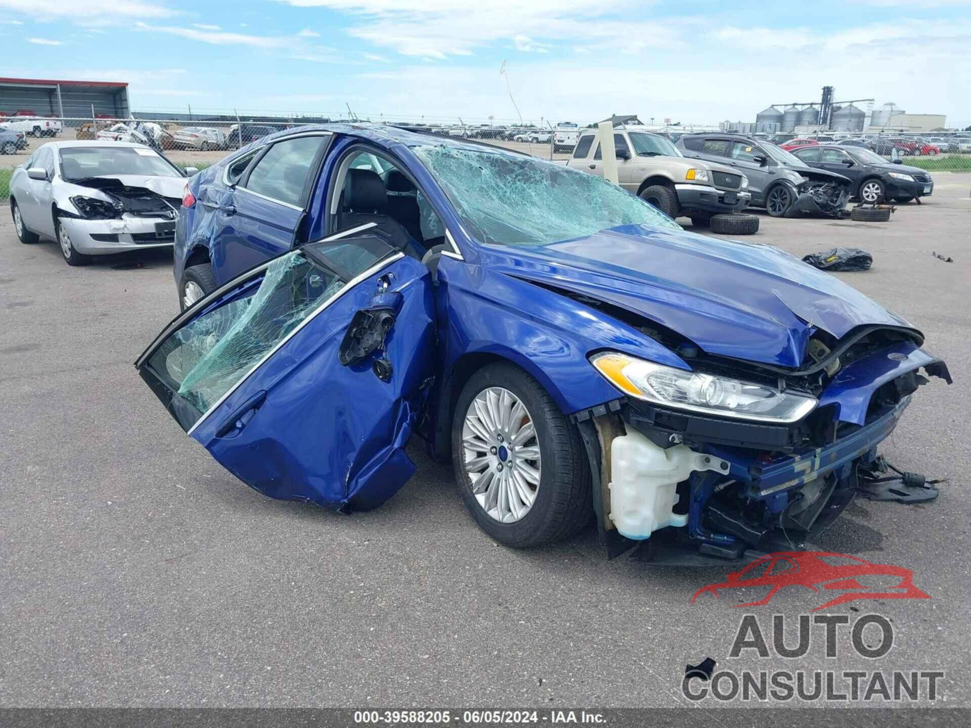 FORD FUSION ENERGI 2016 - 3FA6P0PU5GR383738